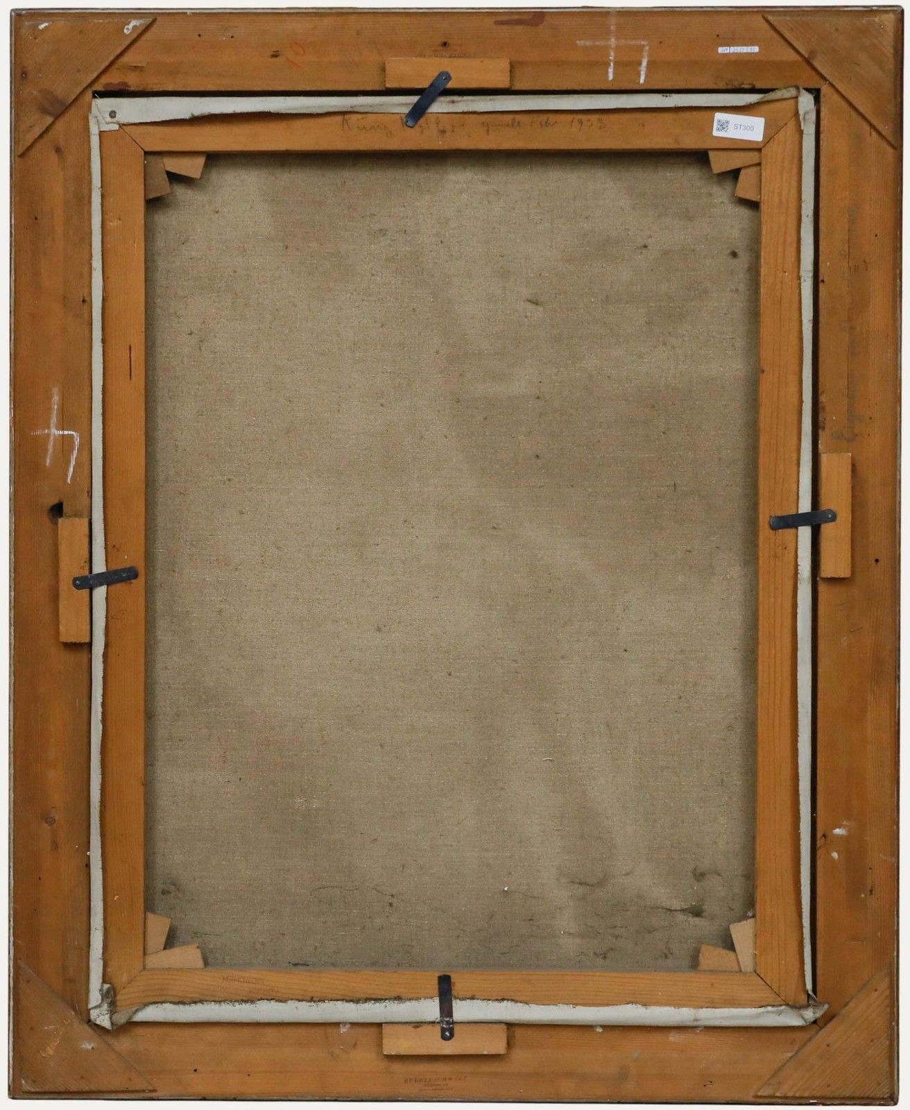 Framed 1933 Oil Female Nude Reading photo for sale