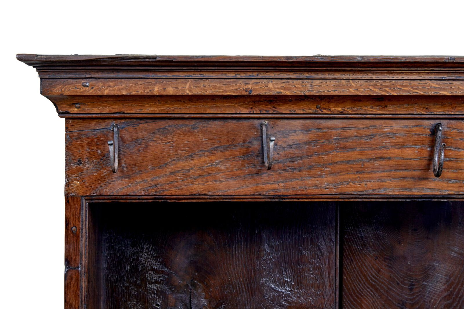 Early 19th Century Welsh Oak Dresser And Rack photo for sale
