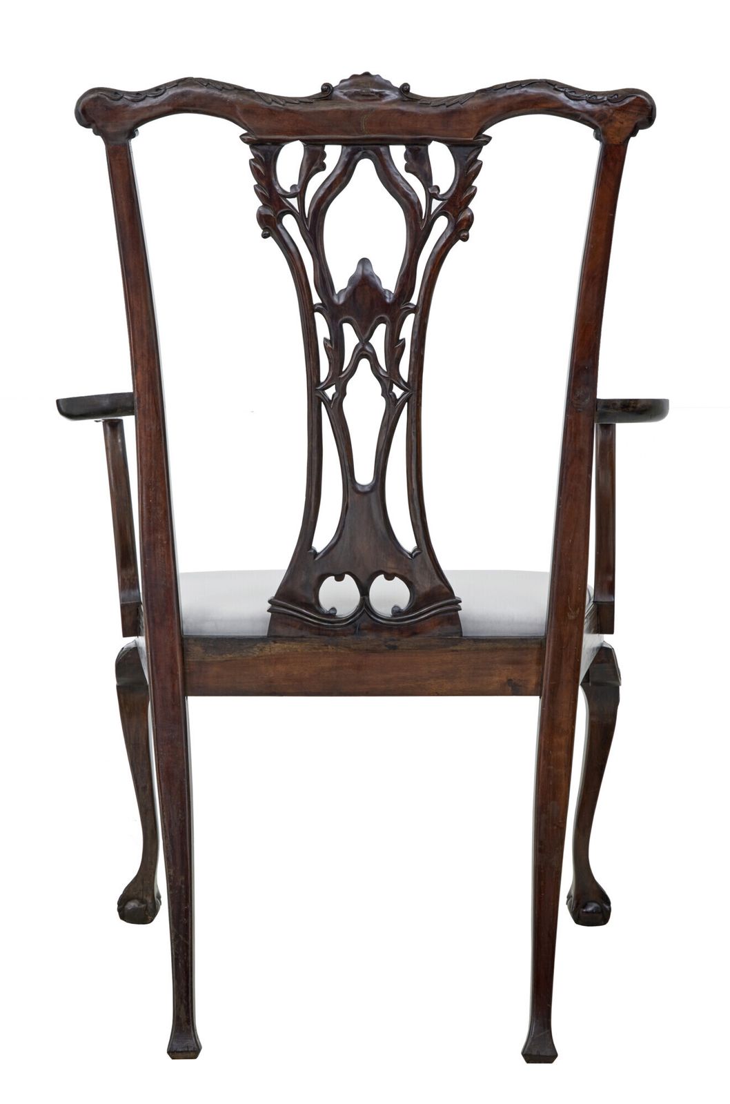 4345.0 Chippendale Design Dining Chair Of Large Proportions For Display photo