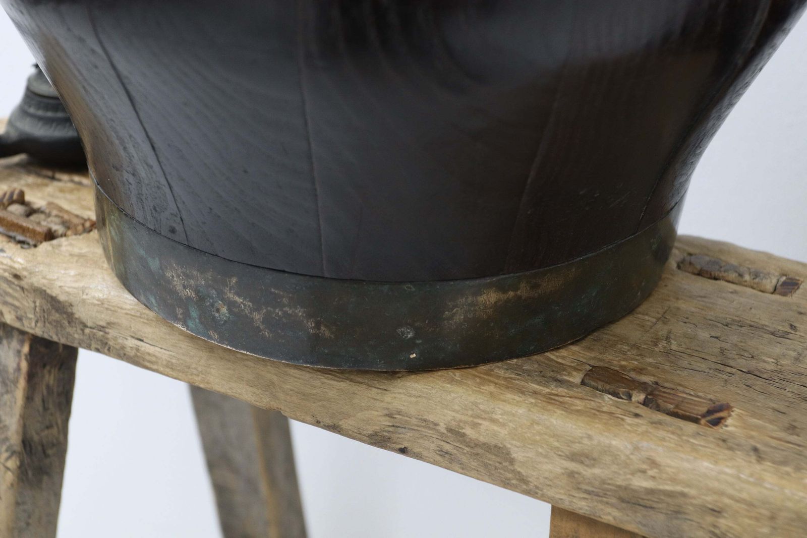 Late 19th Century Chinese Stained Elm General Purpose Barrel photo 150.0