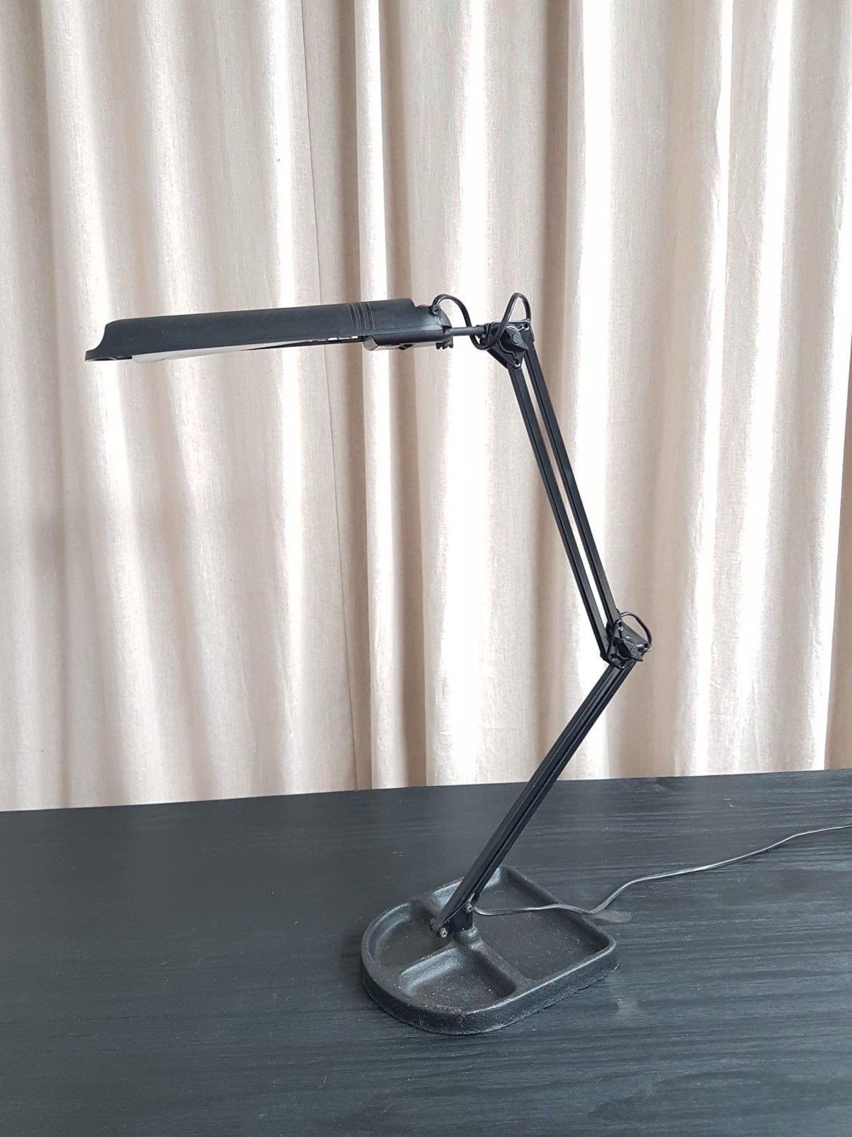 Vtg Mid Century Lival Global Finland Desk Table Lamp Danish Scandi R936 photo vinterior