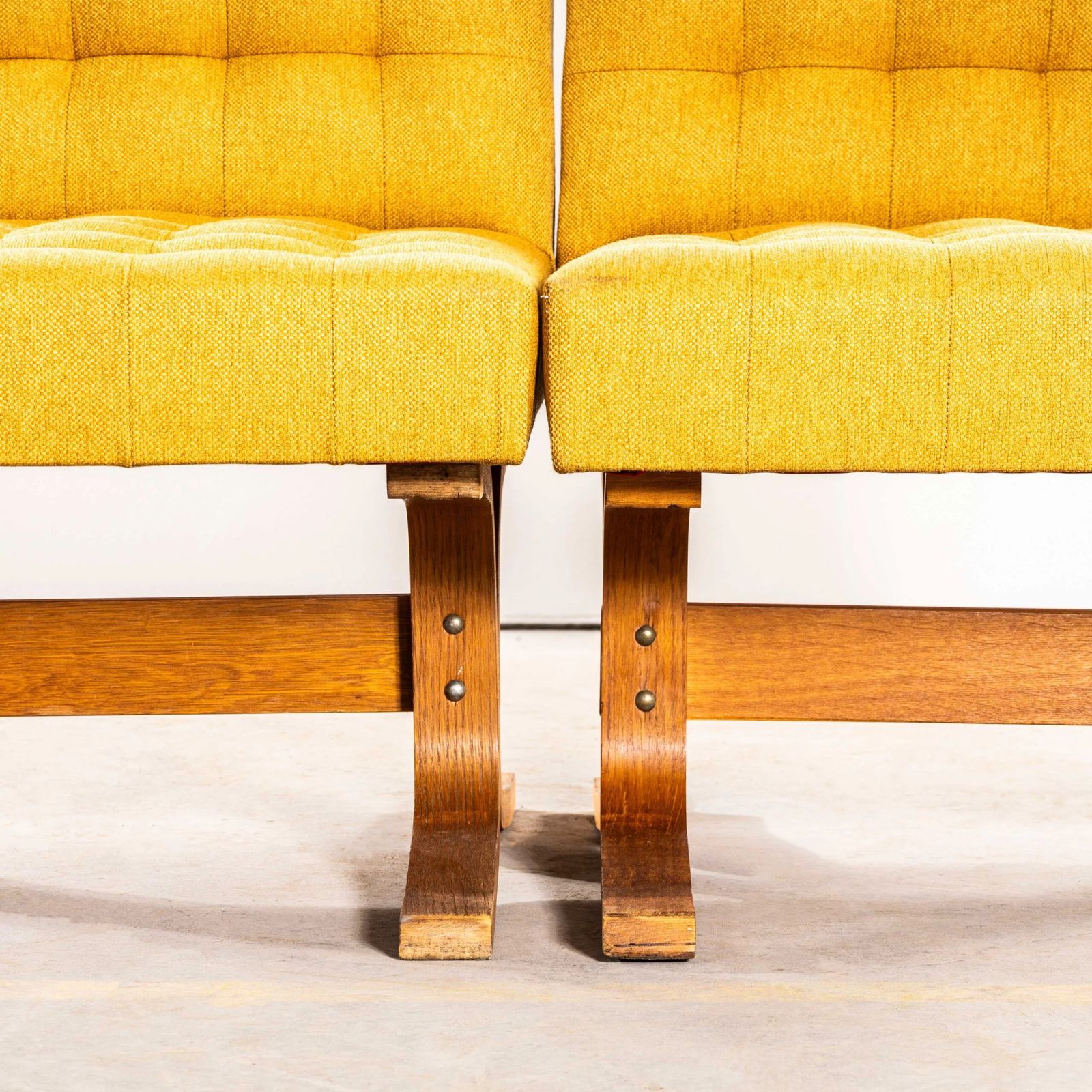 1970’s Ludvik Volak Sunflower Reupholstered Bratislava Side Chairs photo 750.0