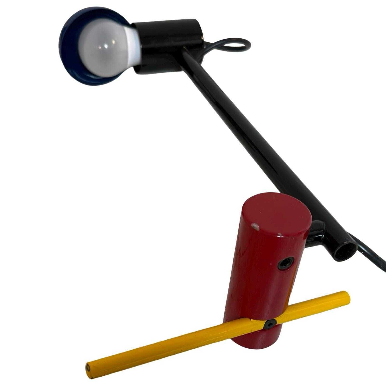 Gerrit Rietveld (1918)   Rare Table Lamp, Desk Lamp, (Schröder, De Stijl), Reissue 1980s   Modernist Lamp photo 843.0