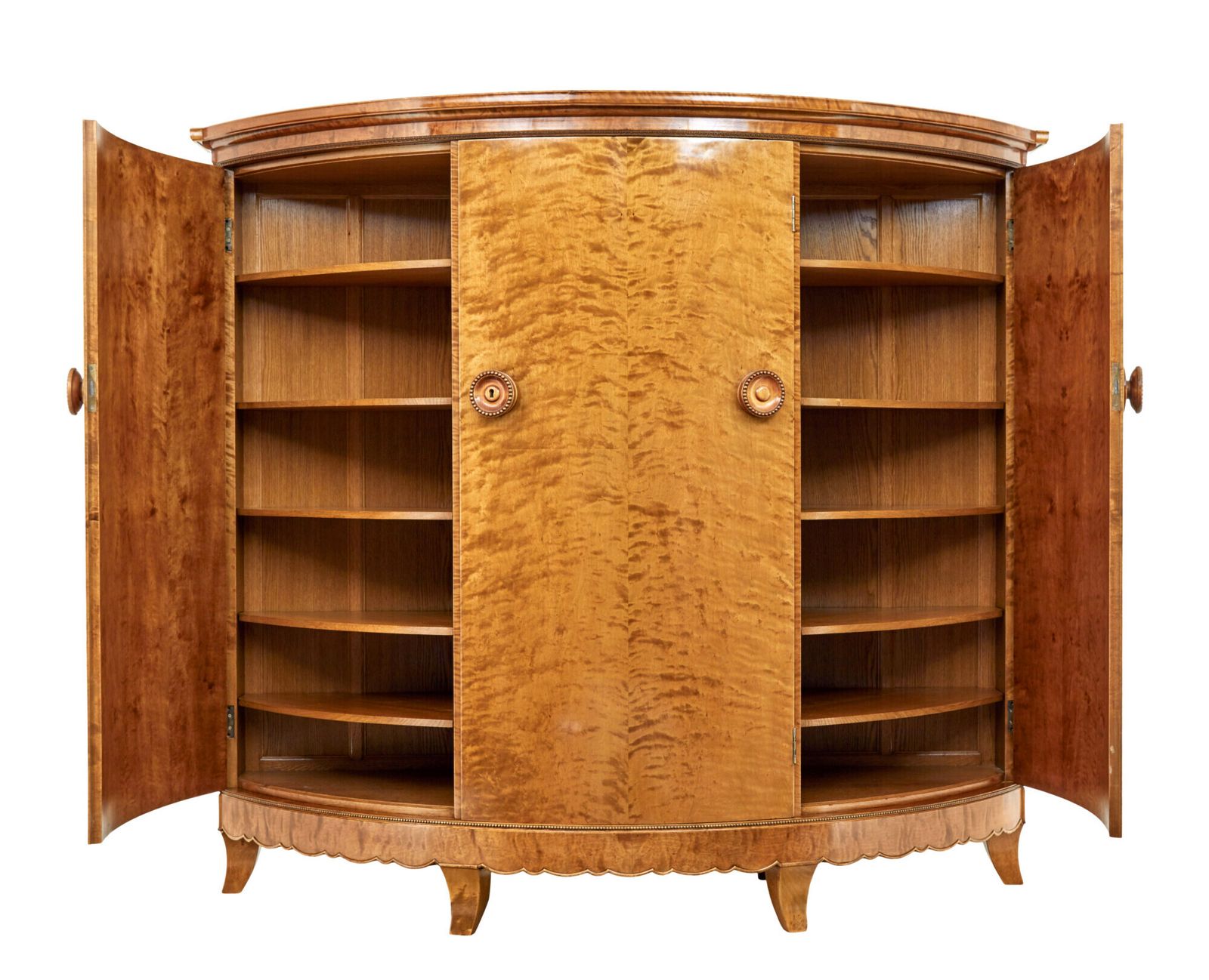 photo vinterior Rare 1930’s Birch Cabinet Of Grand Proportions Otto Schulz For Boet