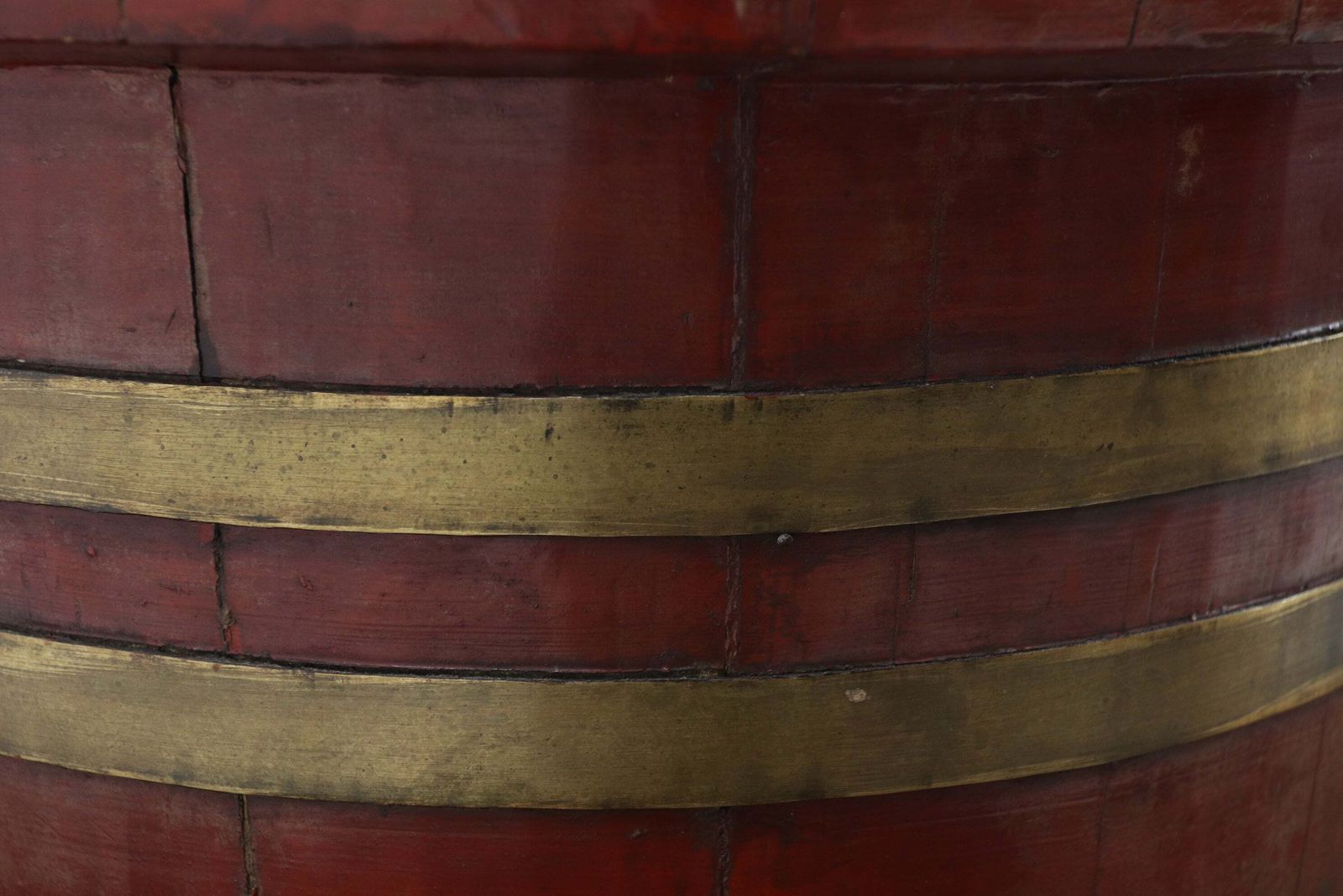 Late 19th Century Chinese Red Lacquered Wash Bowl (3) photo furniture