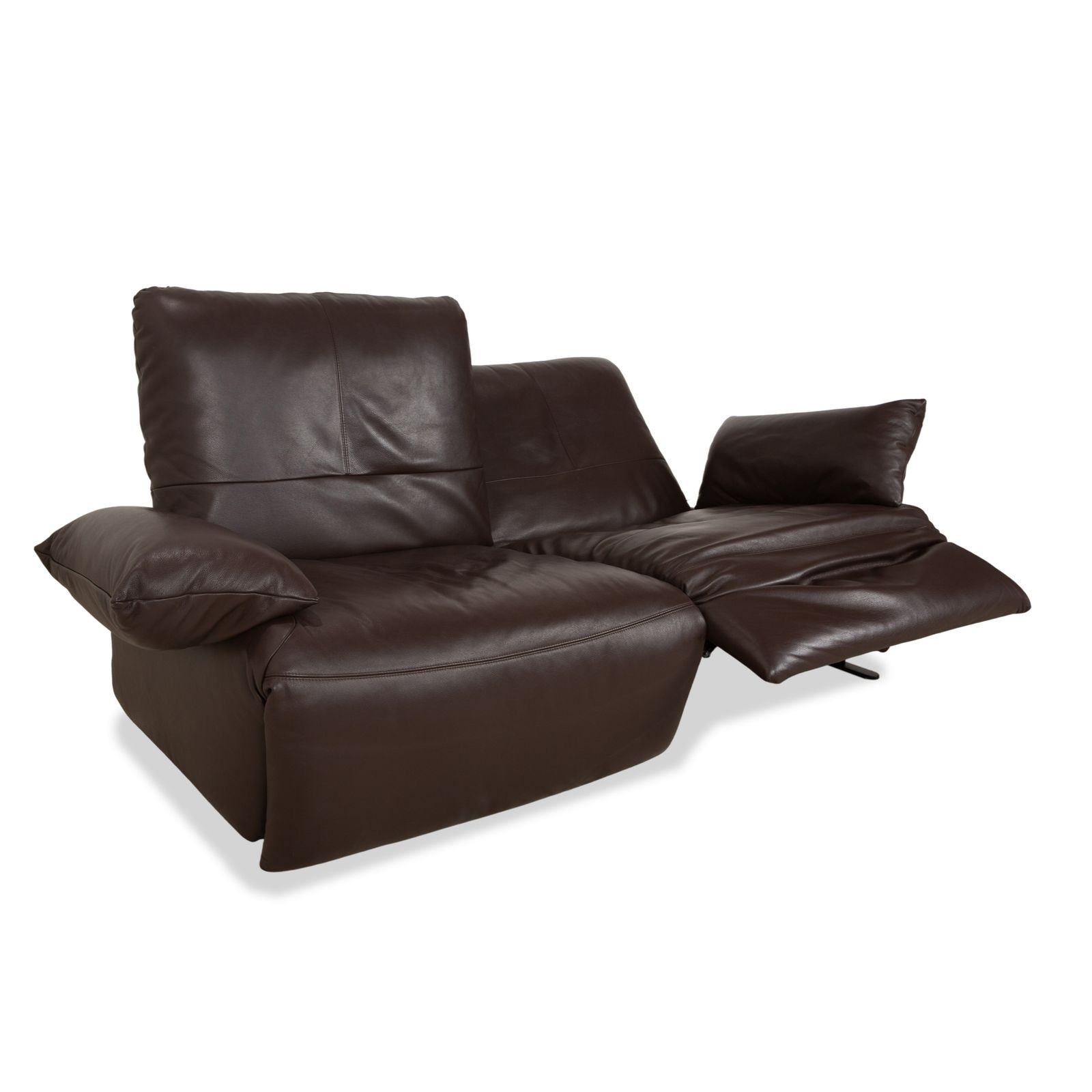 Koinor Easy Leren Tweezitter Bruin Elektrisch Verstelbare Sofa photo vinterior