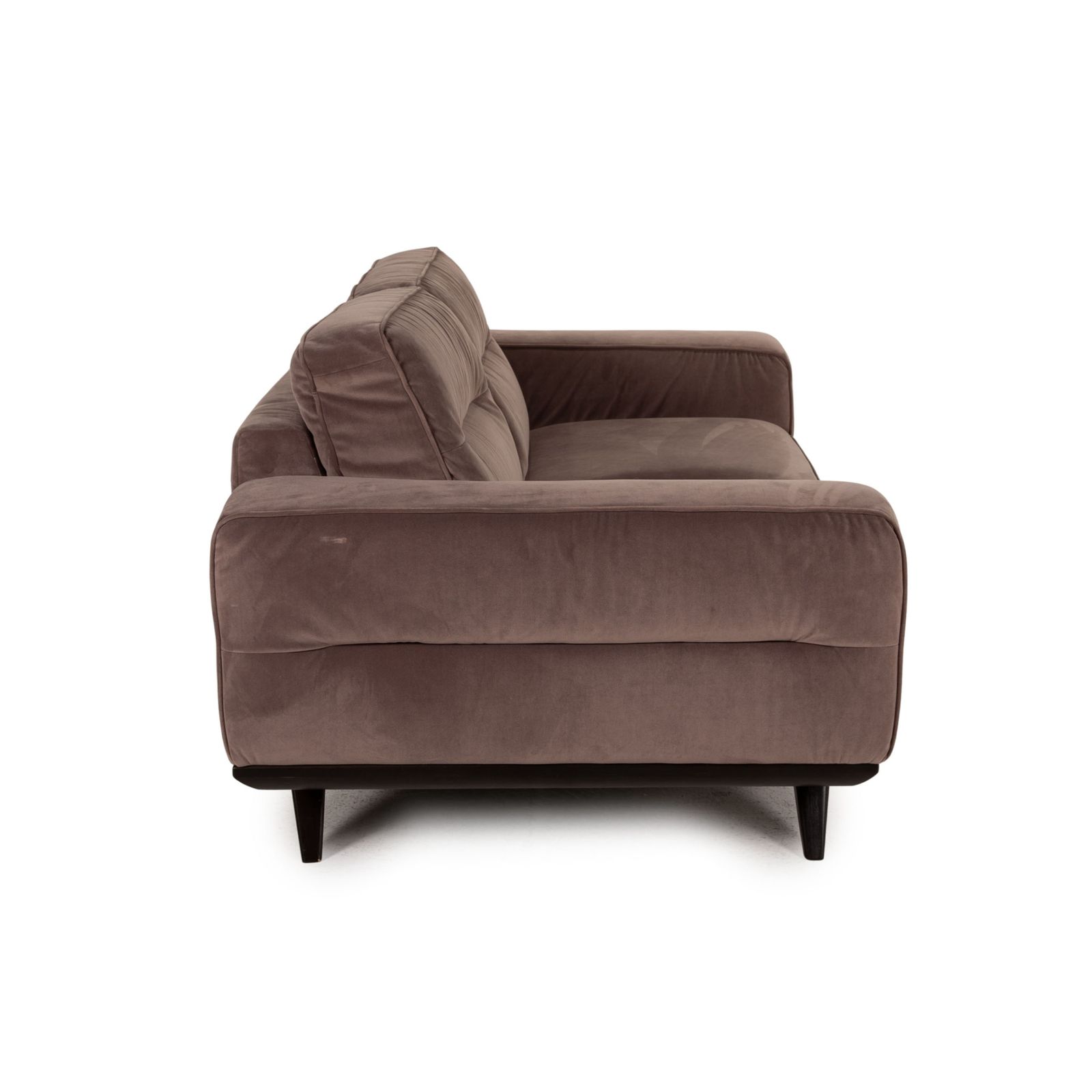 photo furniture Canapé Natuzzi Audacia en tissu brun, 2 places