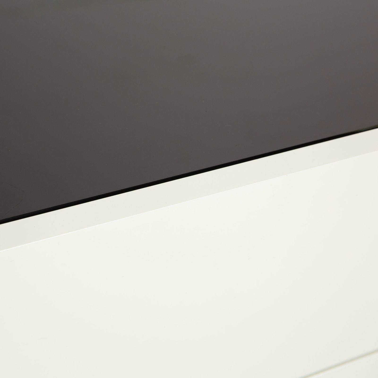 Buffet Interlübke Cube en bois, blanc crème, meuble bas TV photo 1676.0