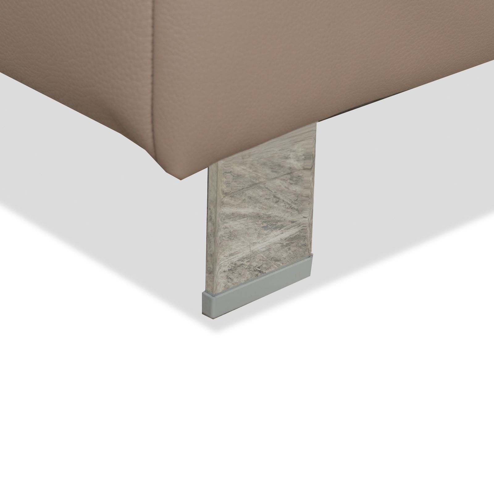 Canapé d'angle Ewald Schillig Dream Star en cuir marron taupe, fonction manuelle photo 3017.0