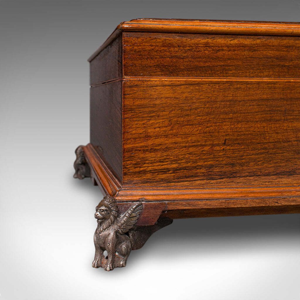 photo for sale Antique Presentation Insignia Box, Italian, Campaign Chest, Victorian, C.1900