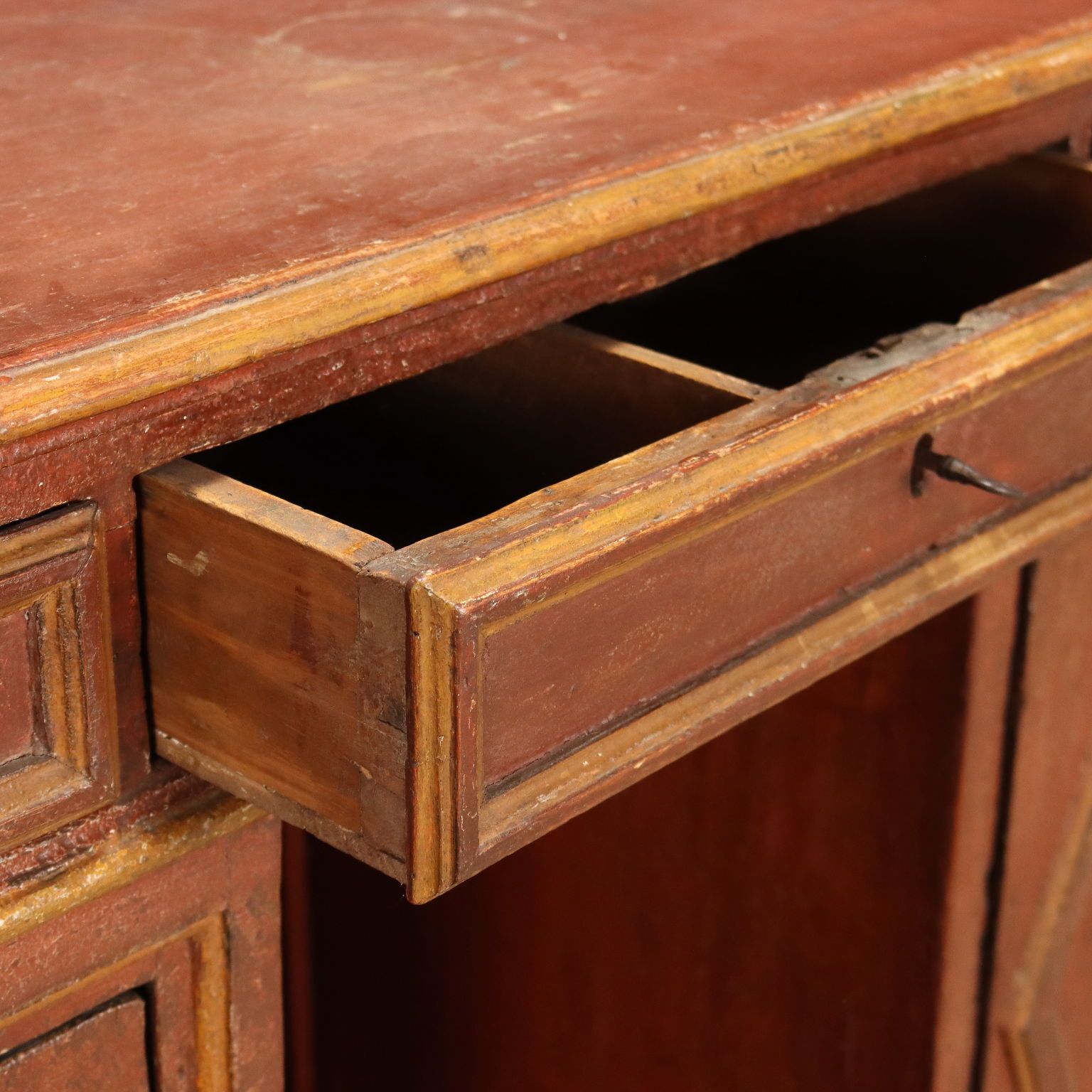 Ancient Desk Poplar Italy XVIII Century photo 1880.0