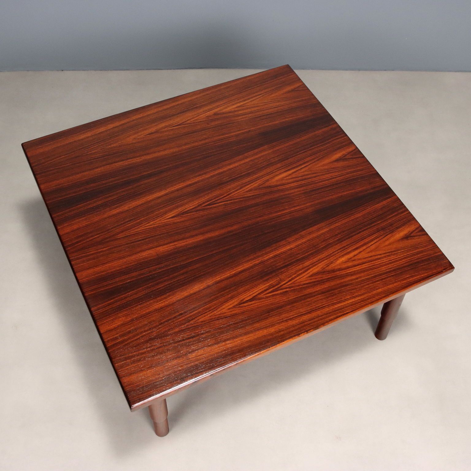Vintage Coffee Table Exotic Wood Veneer Design Italy 1960s photo buy