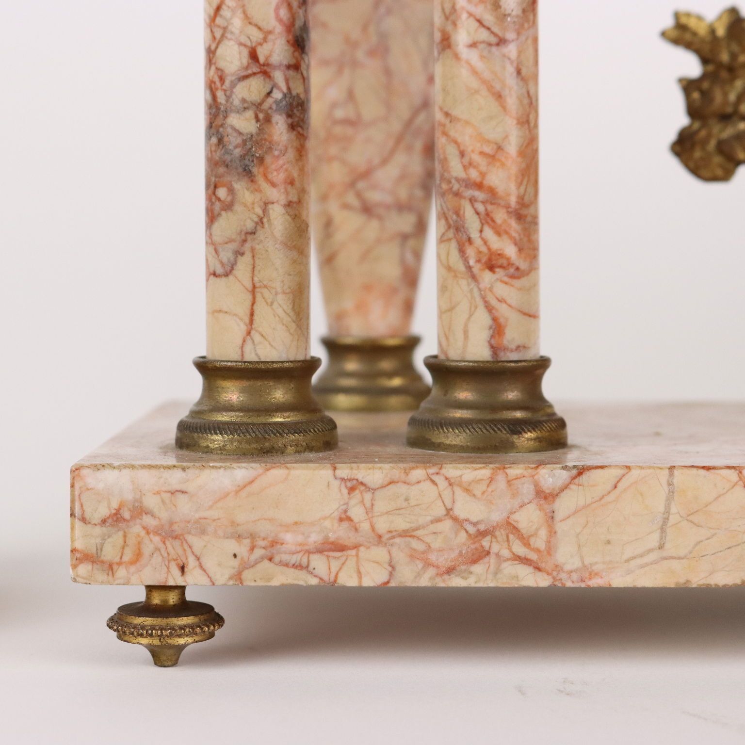 Antique Chimney Tryptique Bronze Marble France XX Century photo buy