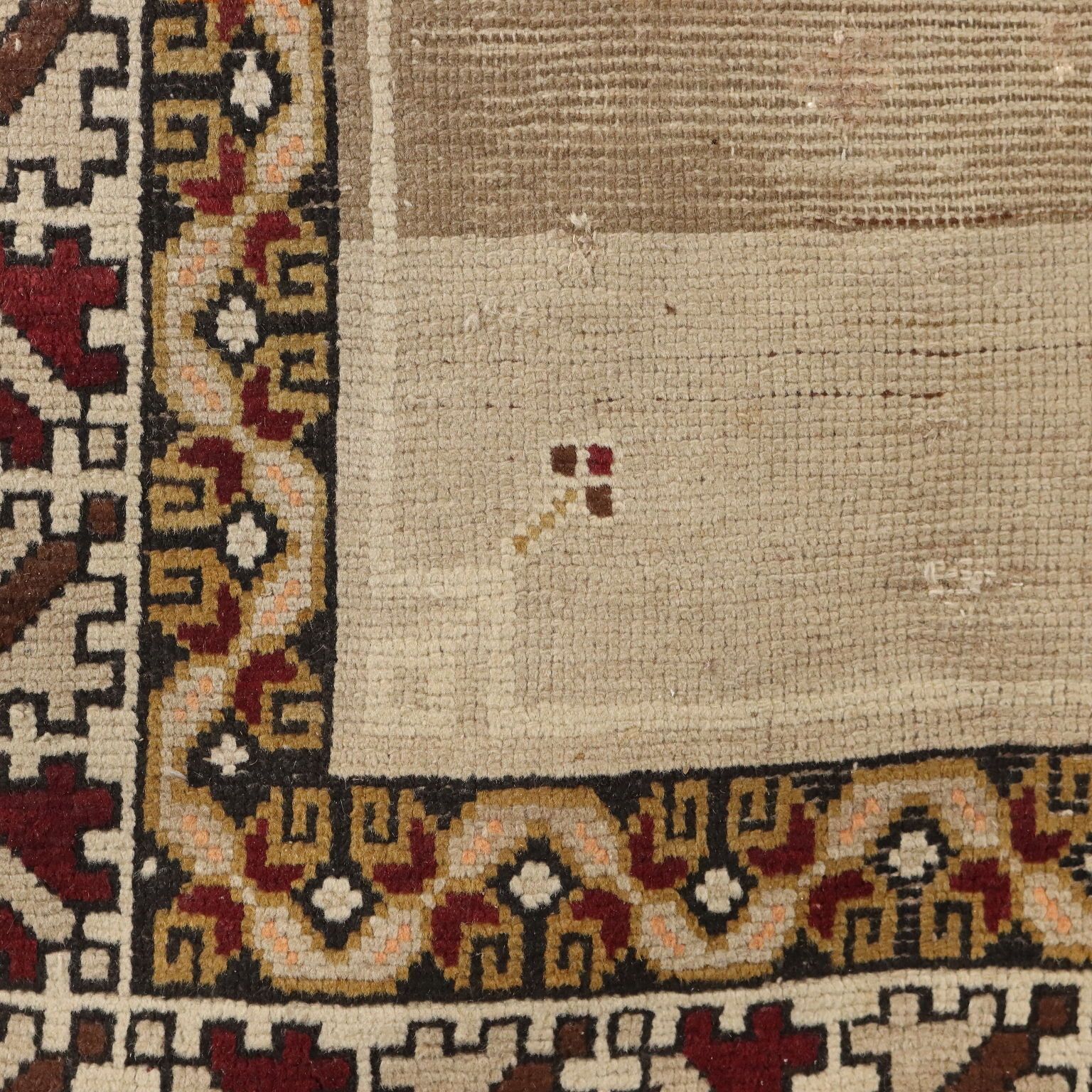 Antique Agadir Carpet Cotton Wool Heavy Knot Morocco 120 X 65 In photo vinterior