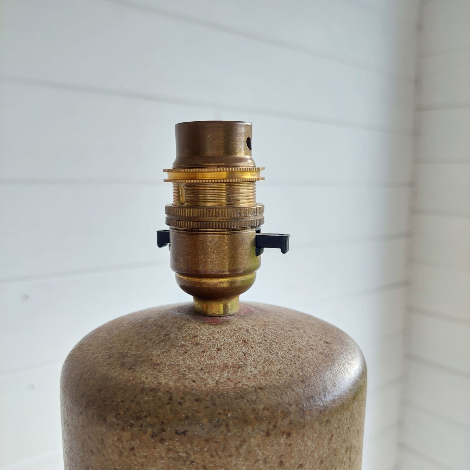 225.0 Mid Century Studio Pottery  Large Lamp Base Scandinavian Marianne Starck Stoneware  Style, 1960/70s photo