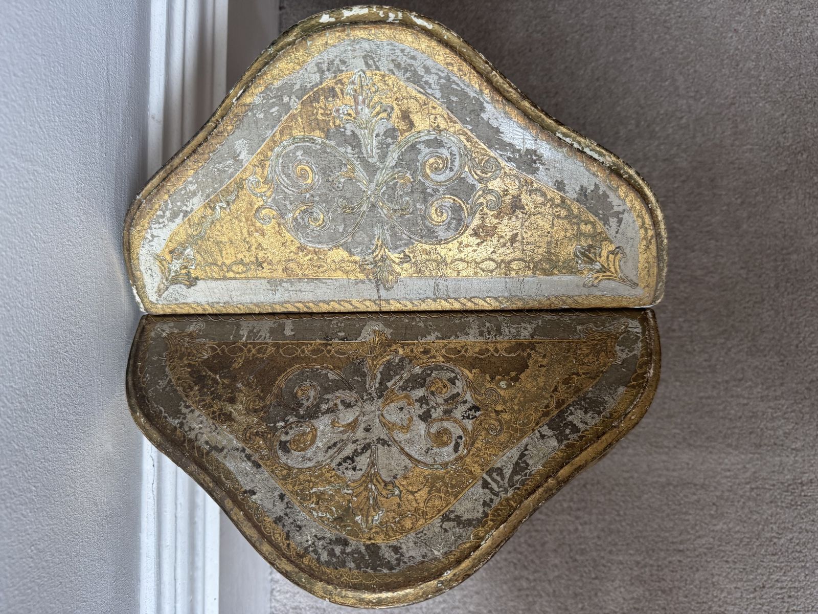 Pair Of Vintage Florentine Giltwood Brackets photo Furniture