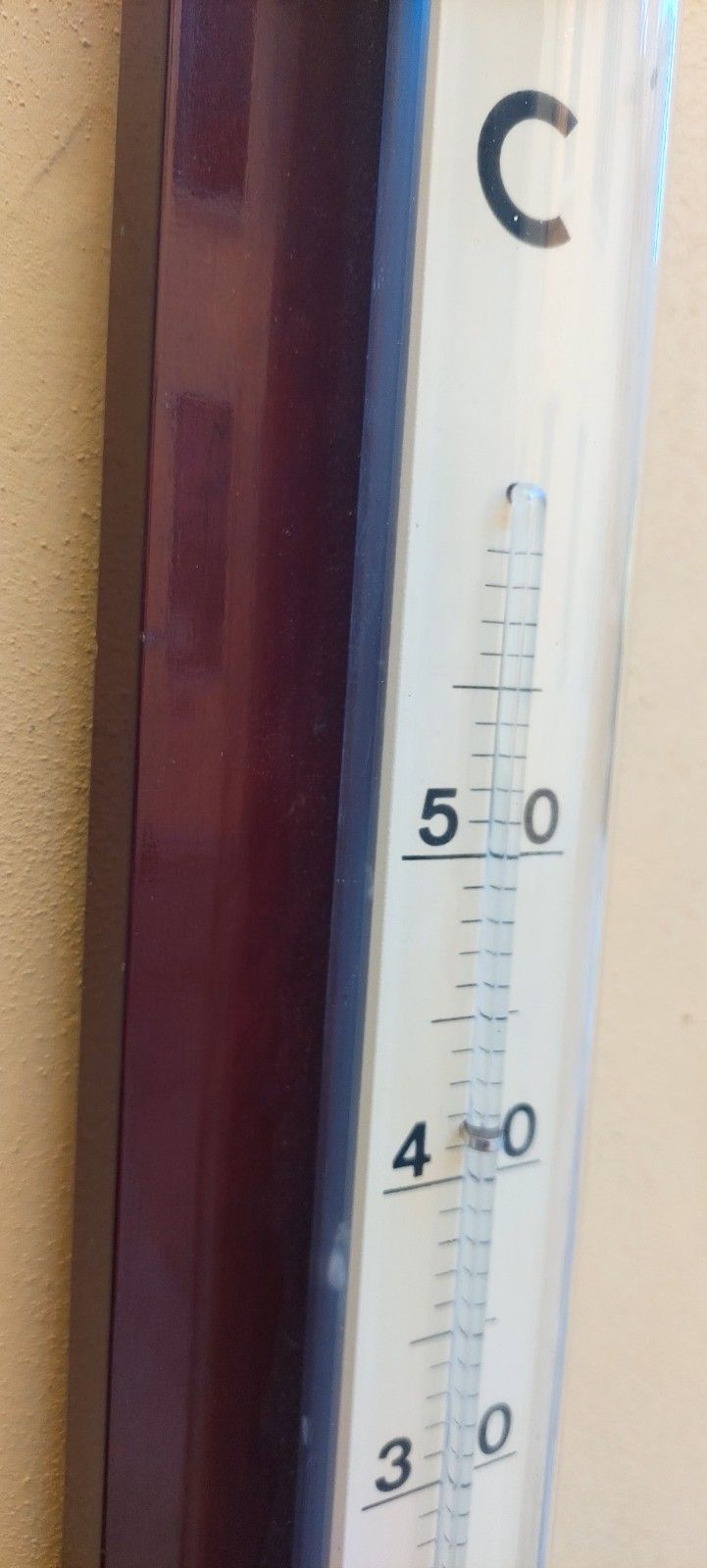 Rare Large Marine Thermometer 70s Melchior Marseille 96 Cm photo Home Decor