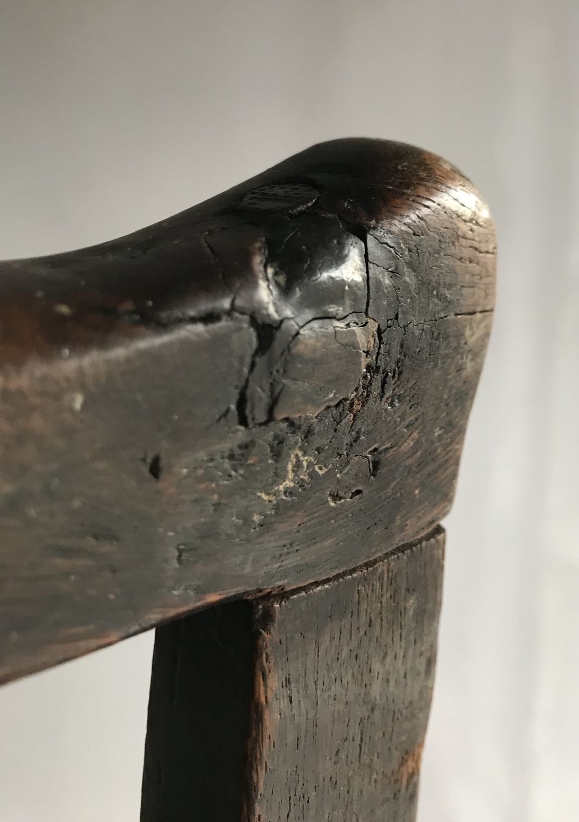 Furniture Simple  Scottish Vernacular Georgian Splat Back Chair photo