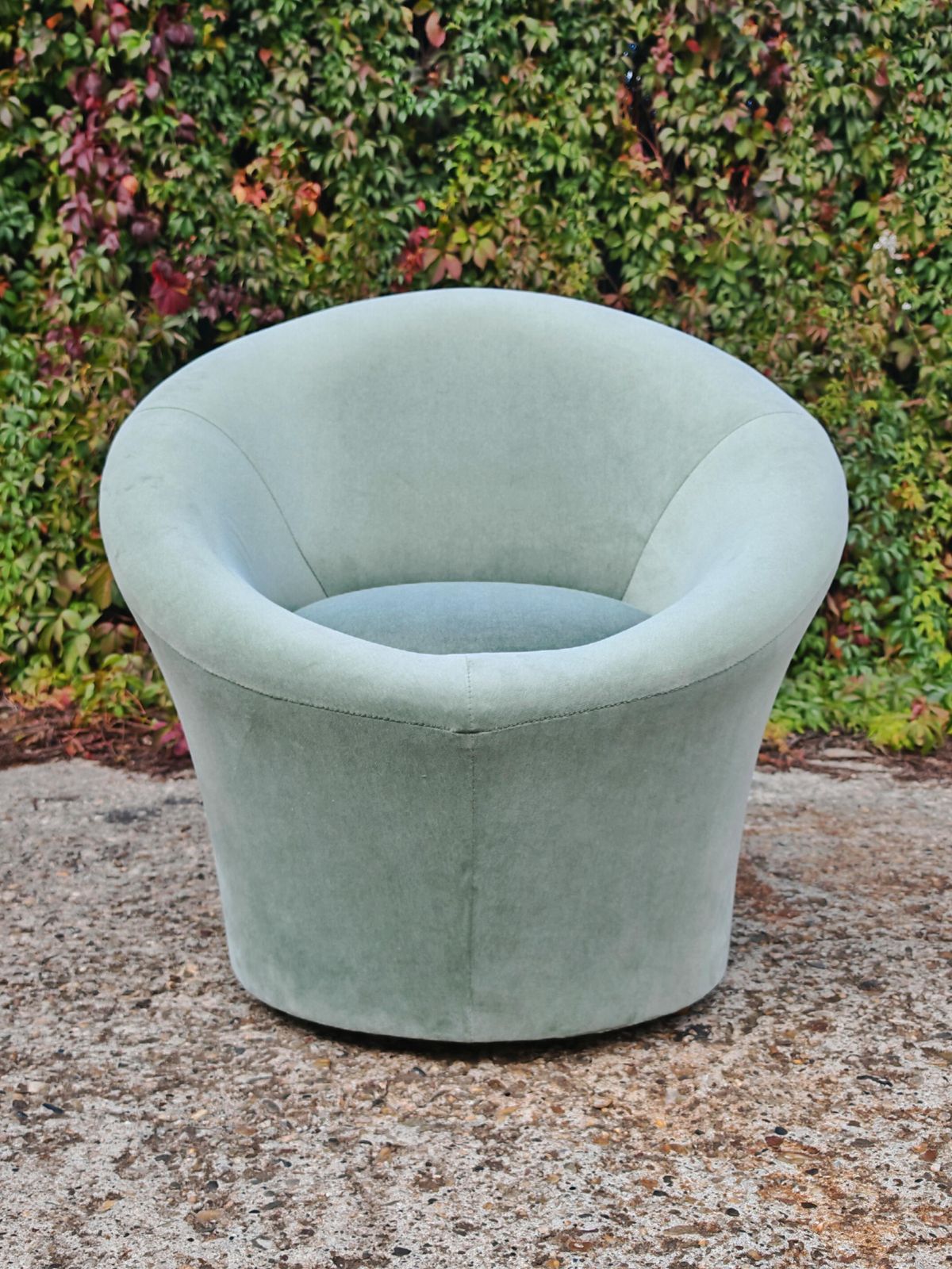 Mid Century Modern Mushroom Club Chair In Style Of Pierre Paulin, Italy 1980s photo furniture