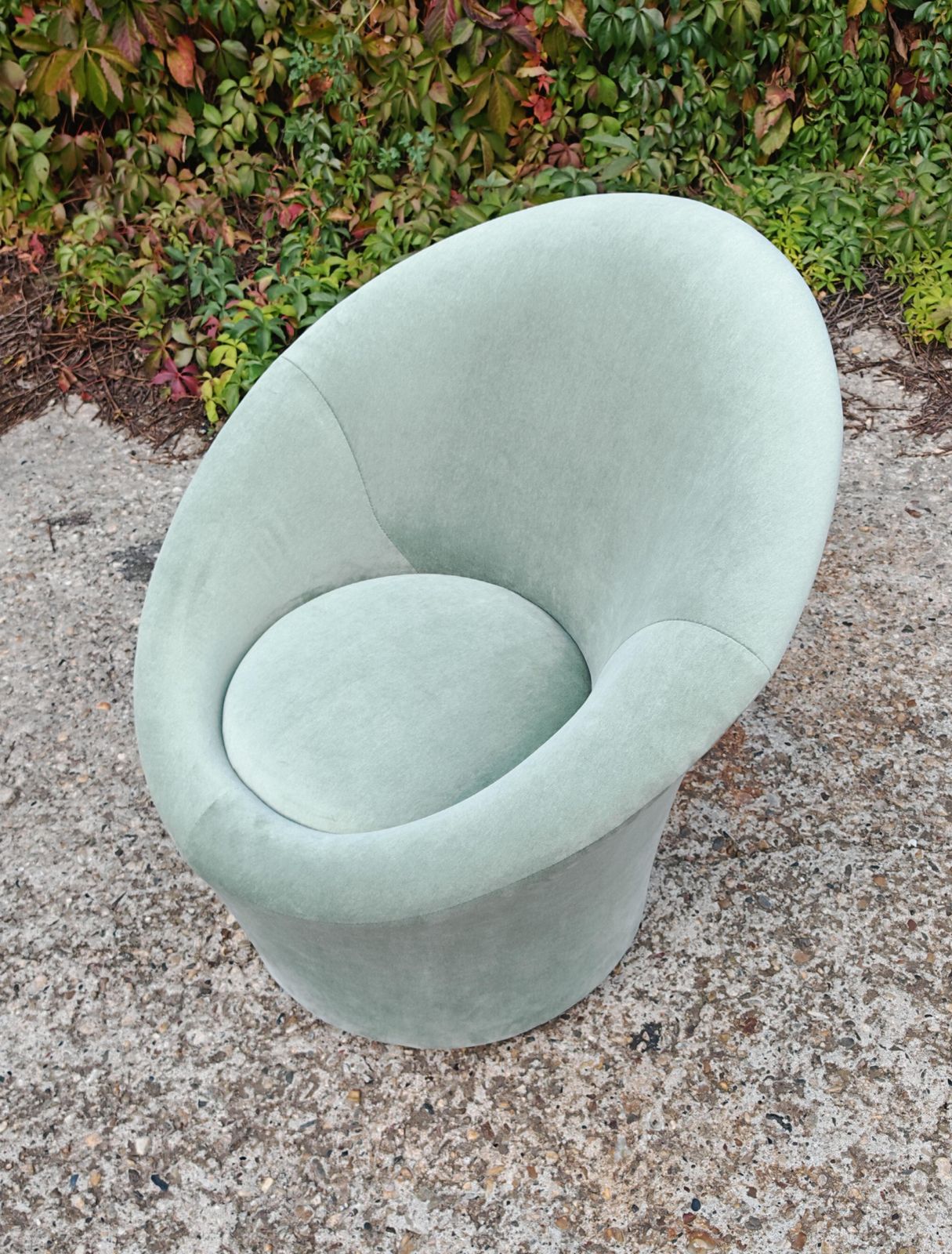 Mid Century Modern Mushroom Club Chair In Style Of Pierre Paulin, Italy 1980s photo Furniture