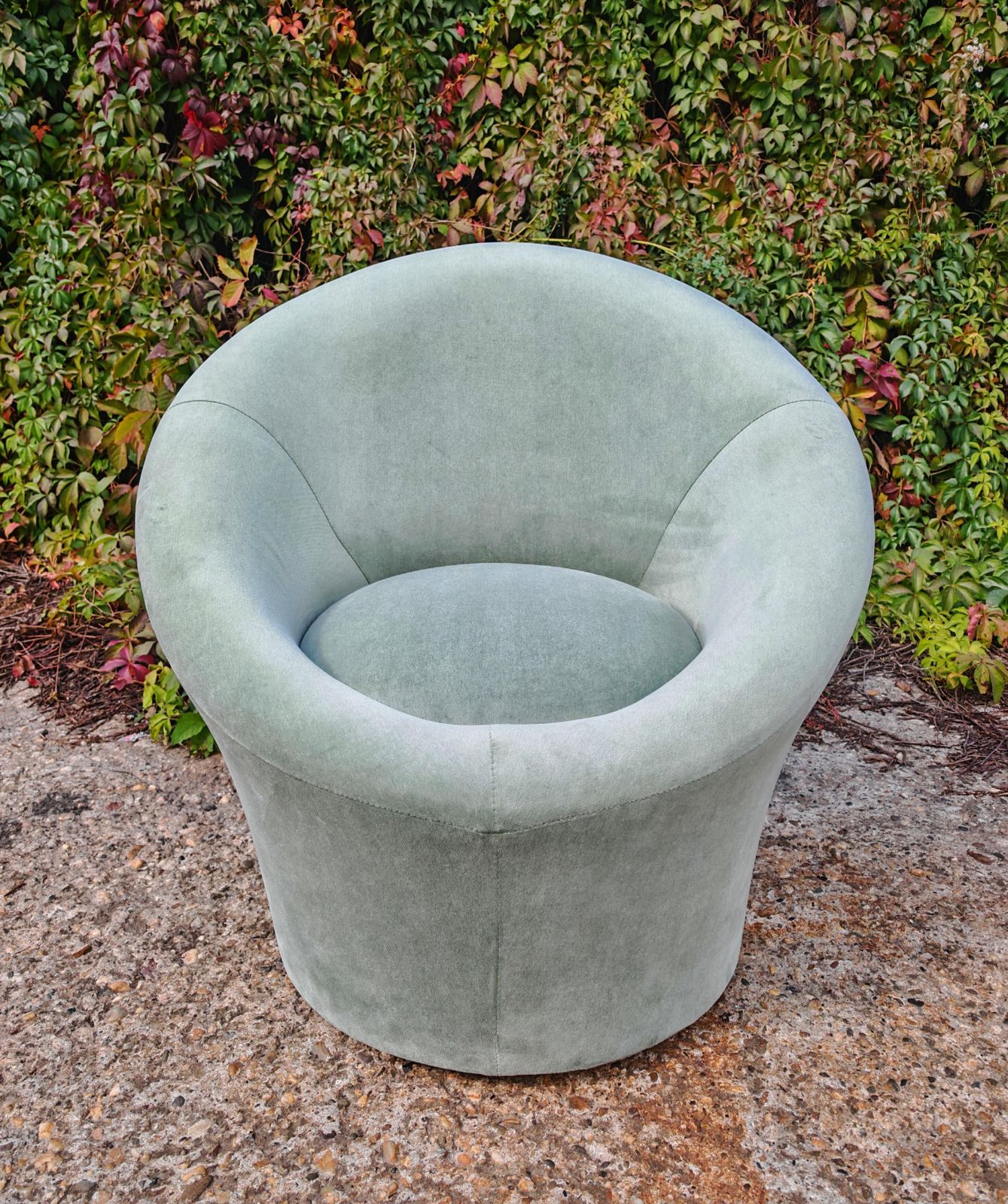1800.0 Mid Century Modern Mushroom Club Chair In Style Of Pierre Paulin, Italy 1980s photo