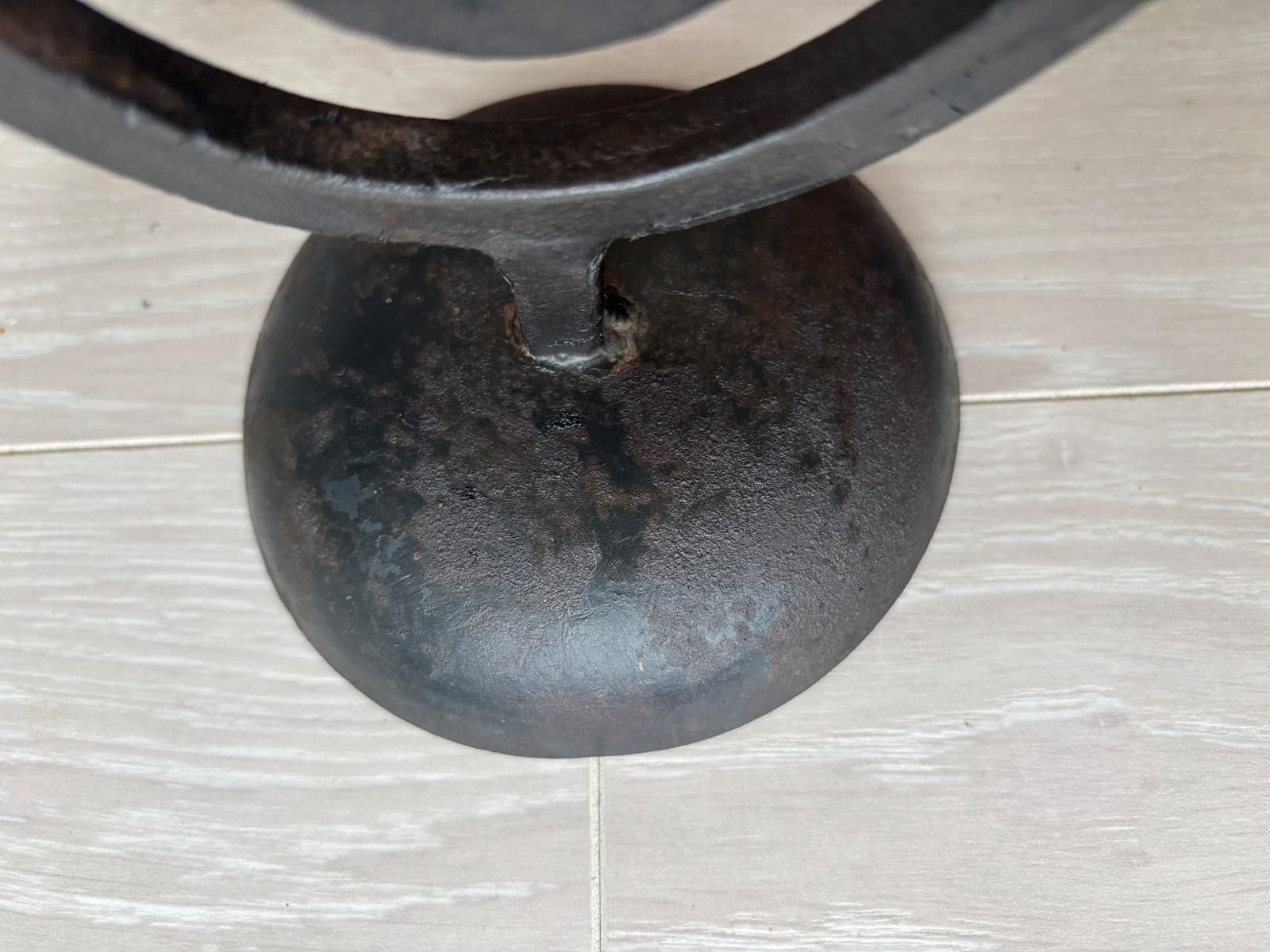 Pair Of French Iron Candle Sconces photo 550.0