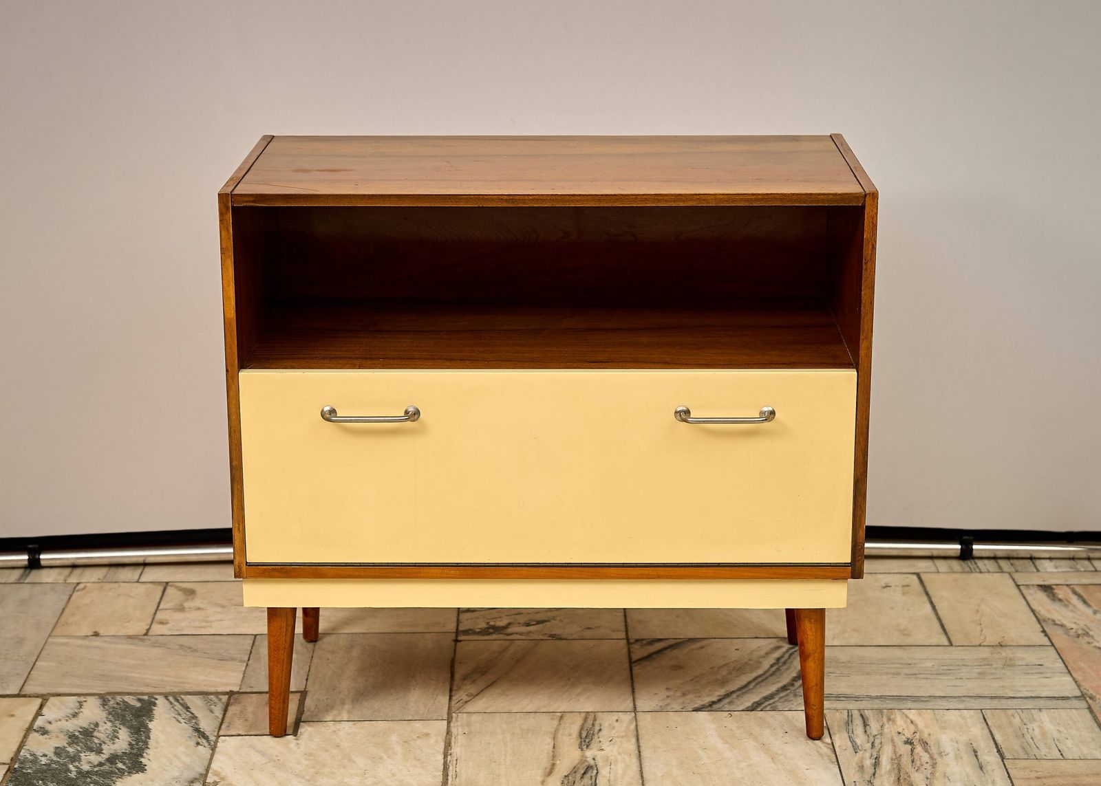 Mid Century Display Cabinet From The 1960s, Czechoslovakia photo vintage