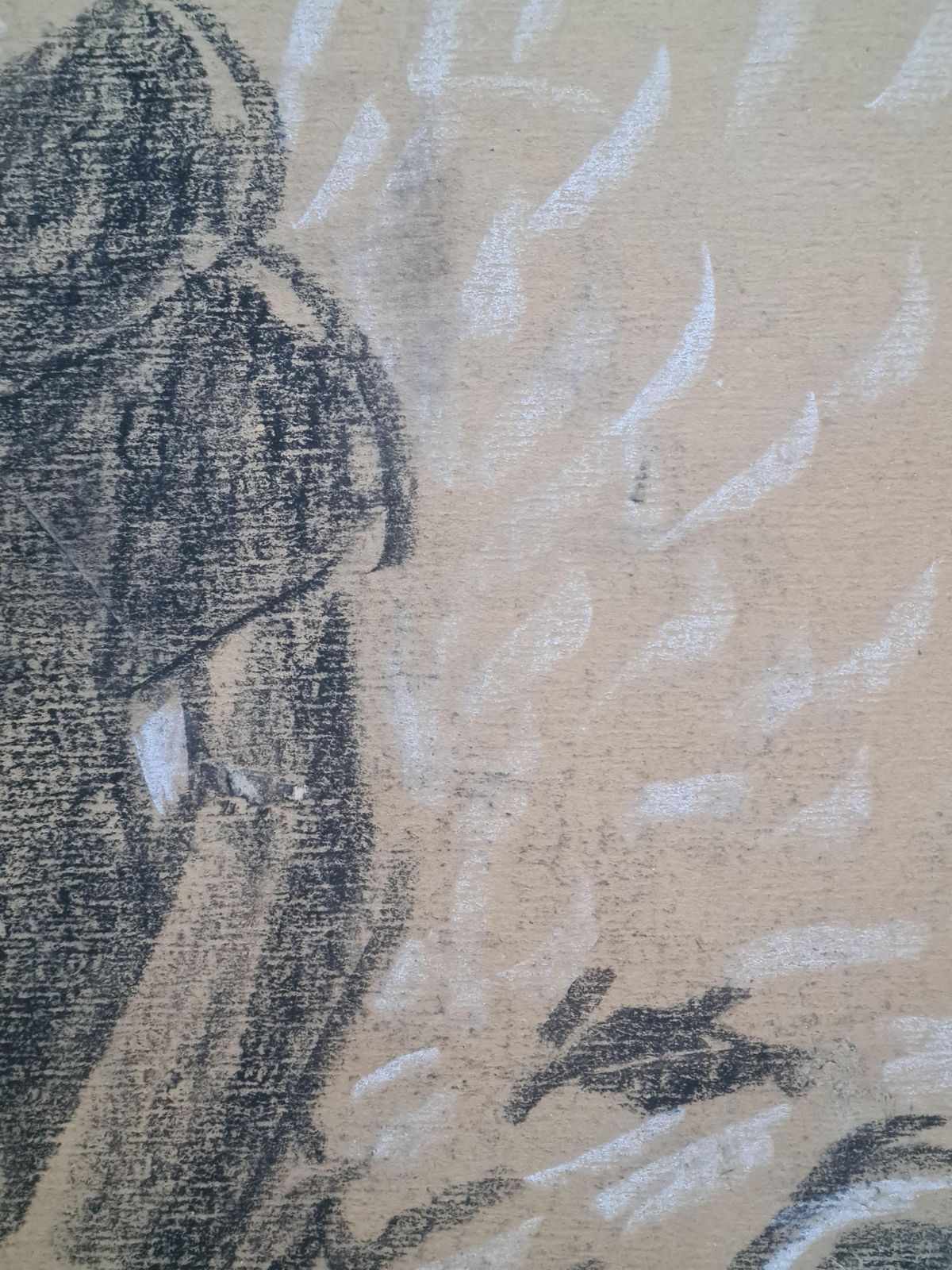 Art Jean Arènele Faucheur, French Post Impressionist Drawing Of A Farm Worker In The Fields, 1972 photo