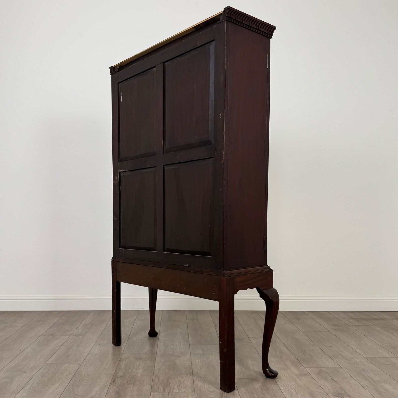 Antique 20th Century Display Cabinet In Mahogany photo vintage
