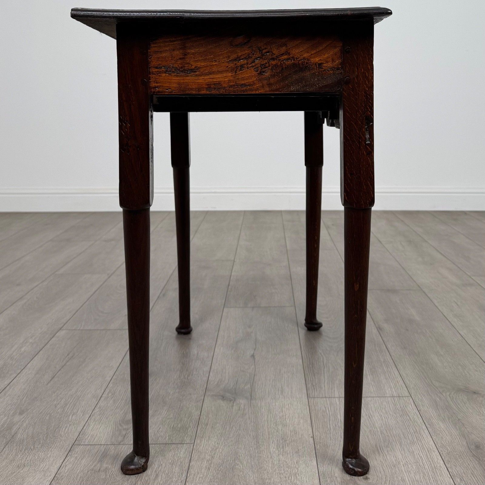 Antique 18th Century Good Quality Side Table In Oak photo buy