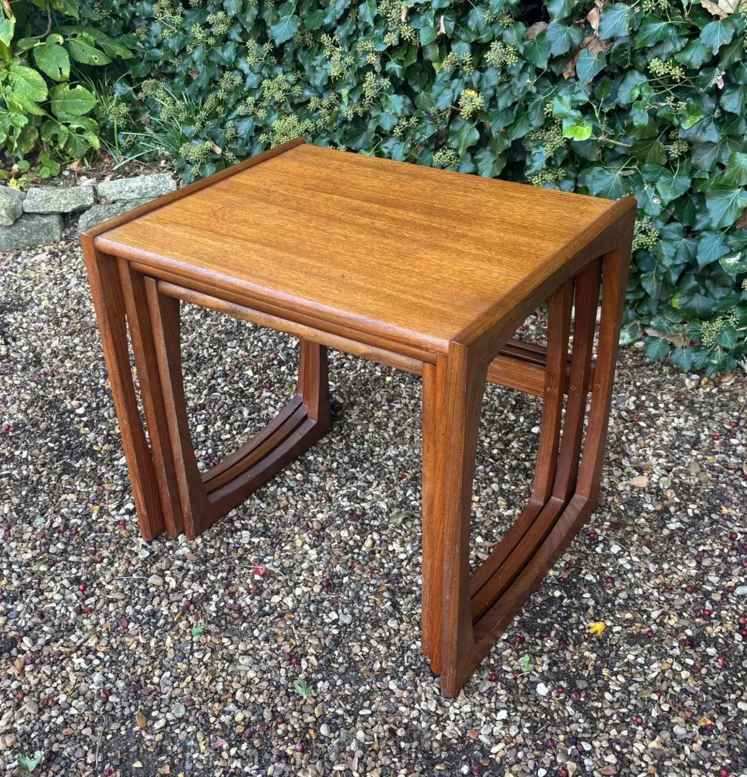 photo furniture Vintage G Plan Quadrille Mid Century Nest Of Tables