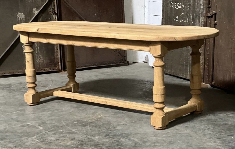 French Oak Farmhouse Dining Table
