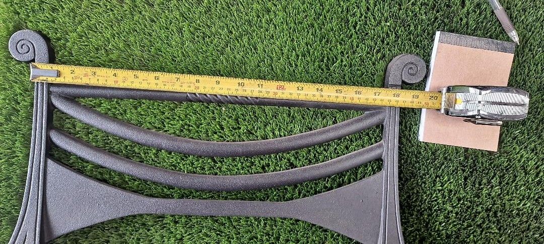 Fireplace Bars Fire Front Fireplace Fret Cast Iron Replacement Part photo Home Fixtures