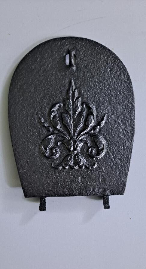 Cast Iron Soot Flap Damper Plate Original Arched Damper Choke Plate Item Dam003 photo furniture