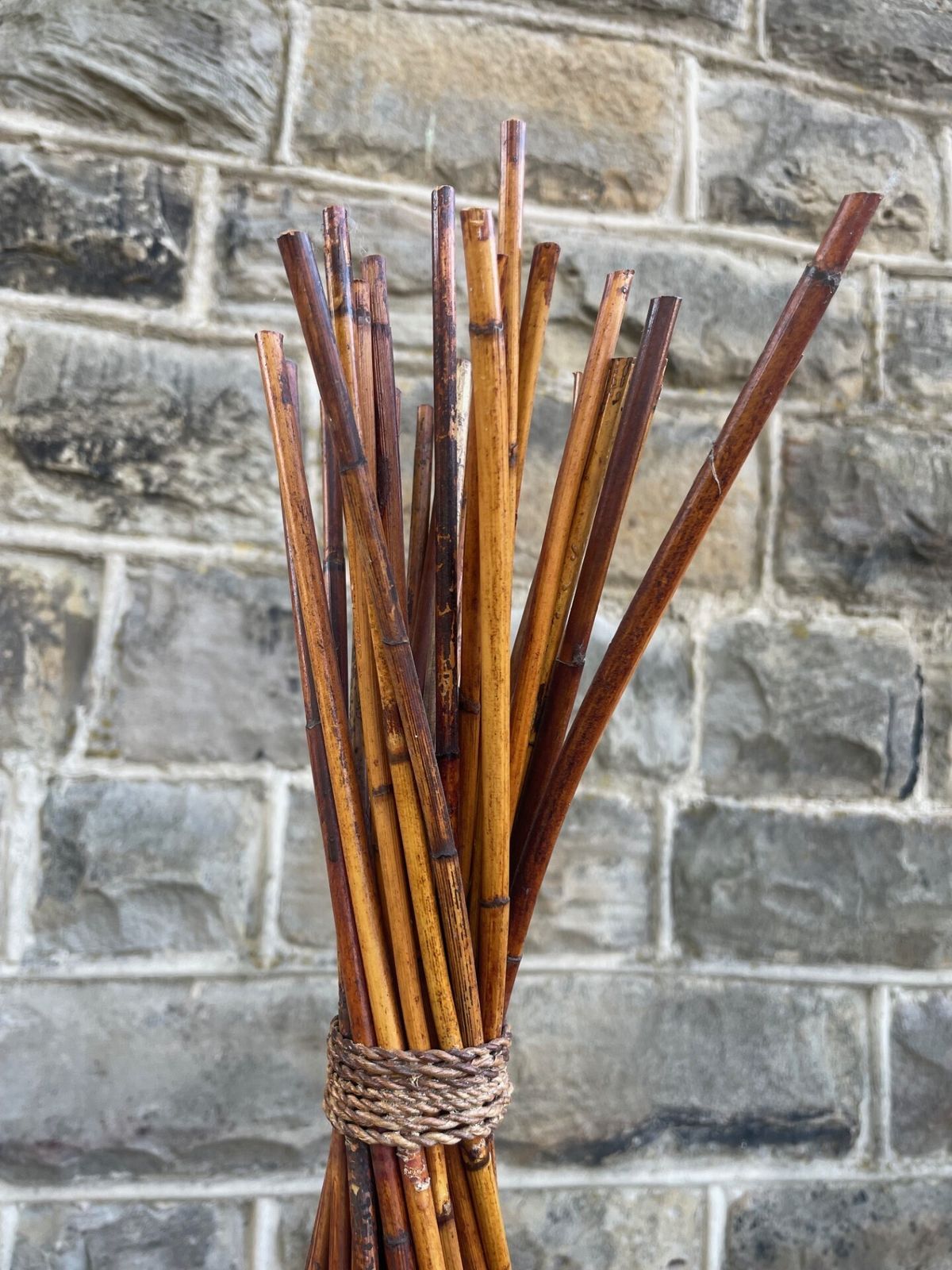 Unusual Mid Century Bamboo Floor Lamp photo buy