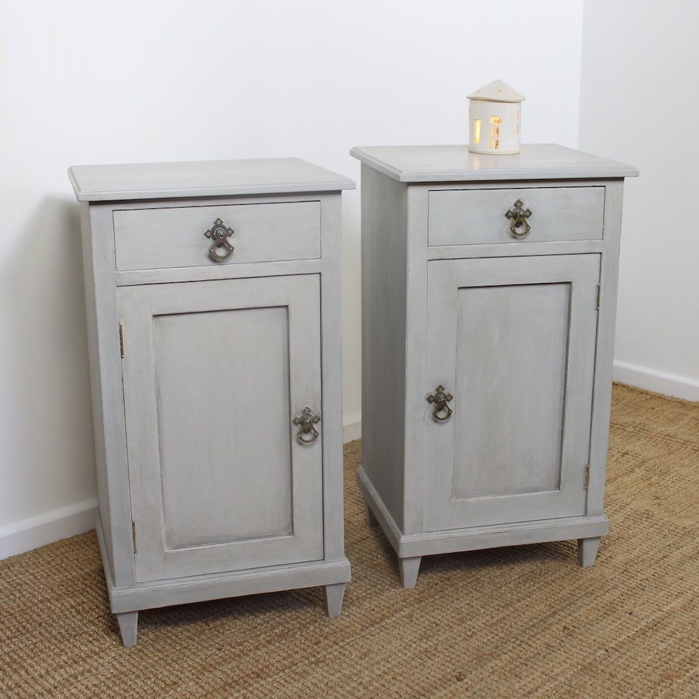 Pair Of Continental Bedside Cabinets photo furniture