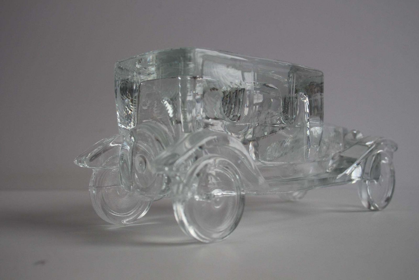 Art Deco Unique Antique Glass Paperweight, Tatra 11, Circa 1920s. photo 592.0