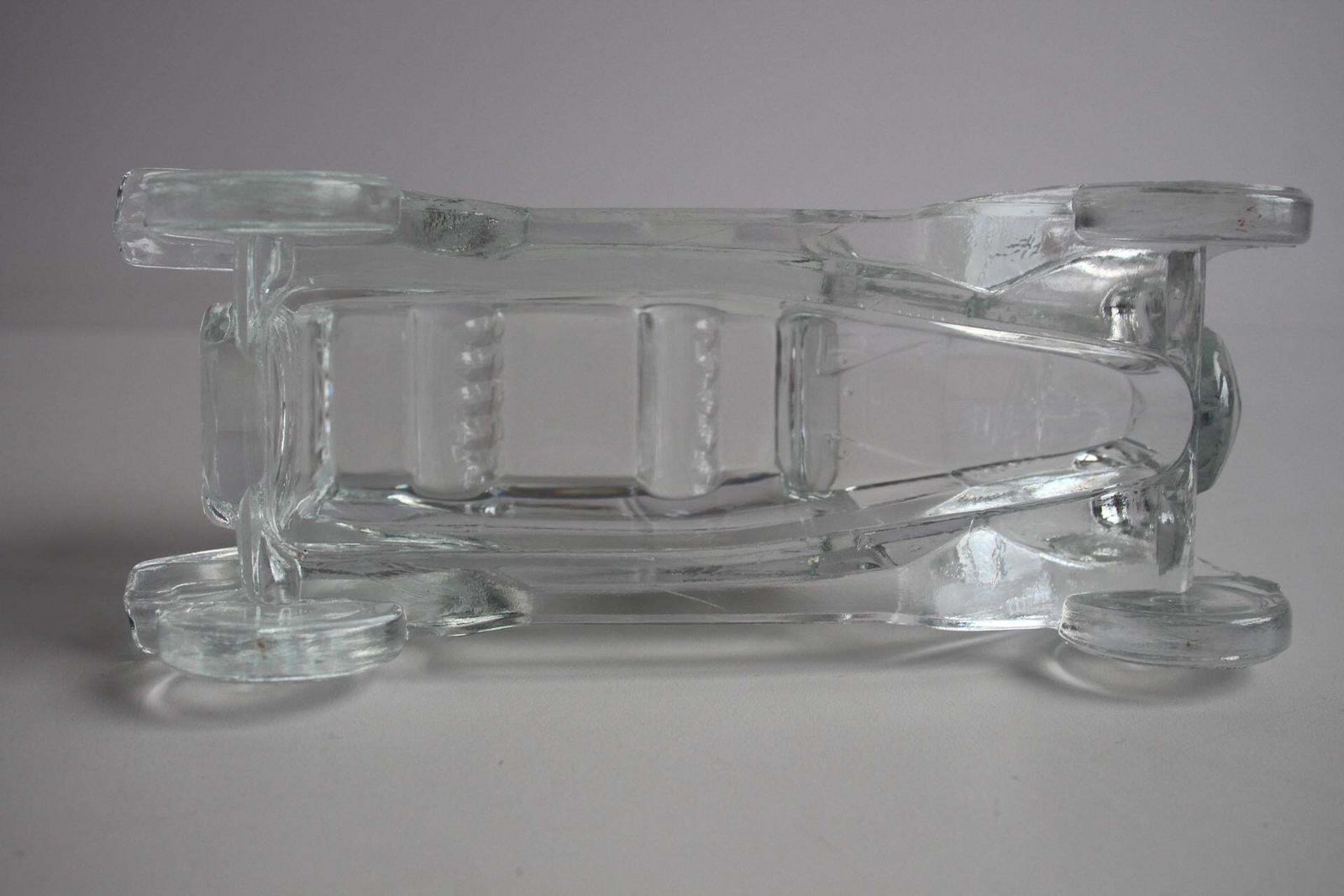 Art Deco Unique Antique Glass Paperweight, Tatra 11, Circa 1920s. photo vintage
