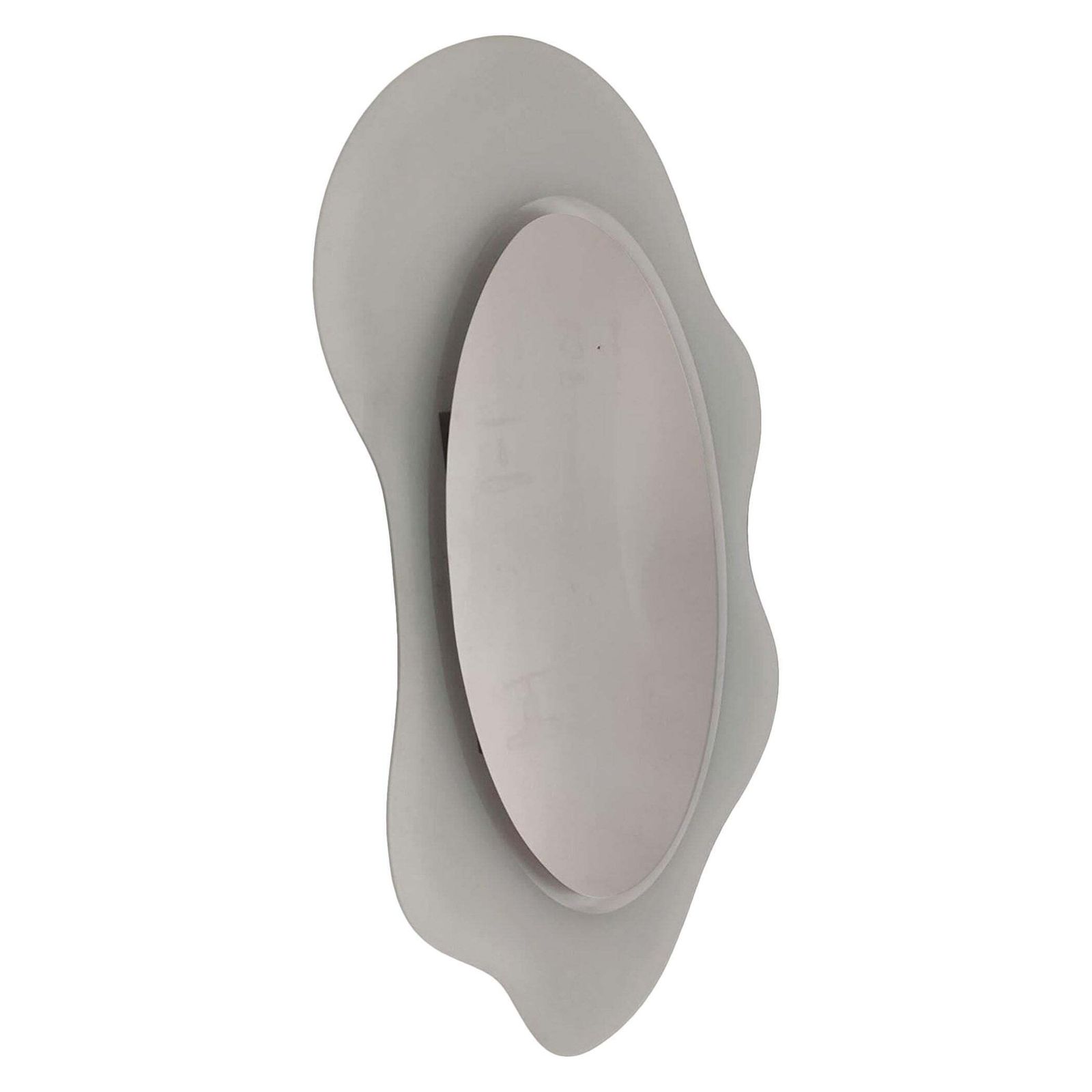 Italian Mirror Round Round By Nanda Vigo For Glas Italia, 1987