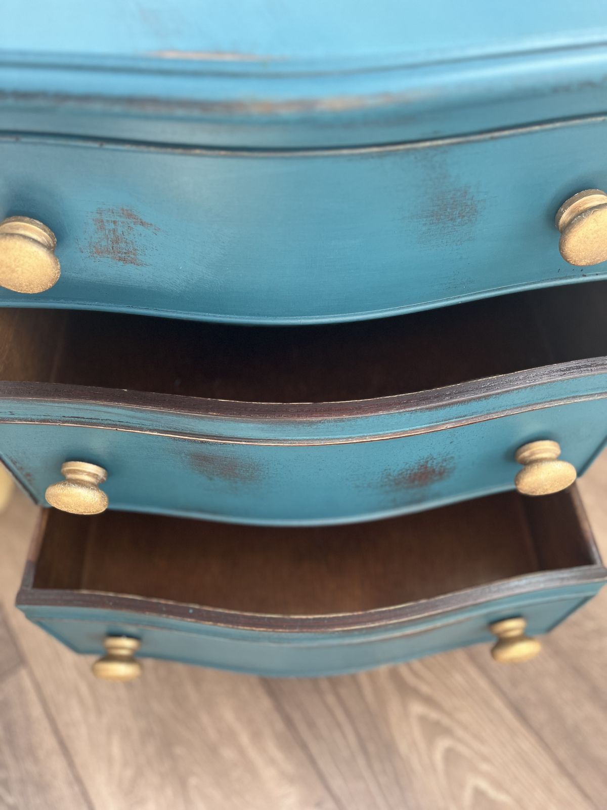 Rustic 3 Draw Chest Of Drawers photo for sale
