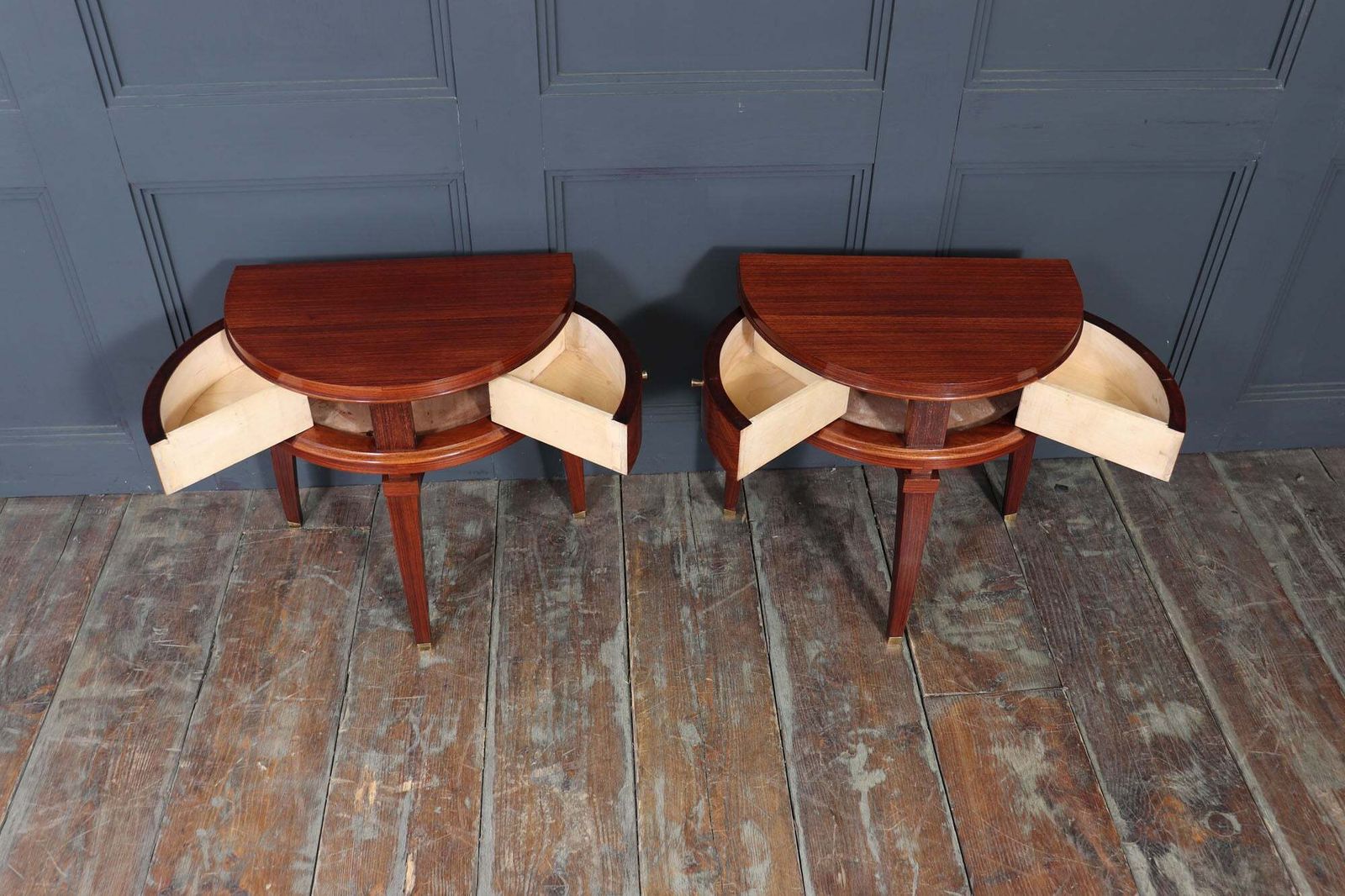 Pair Of French Art Deco Side Tables, C.1930s photo 2650.0