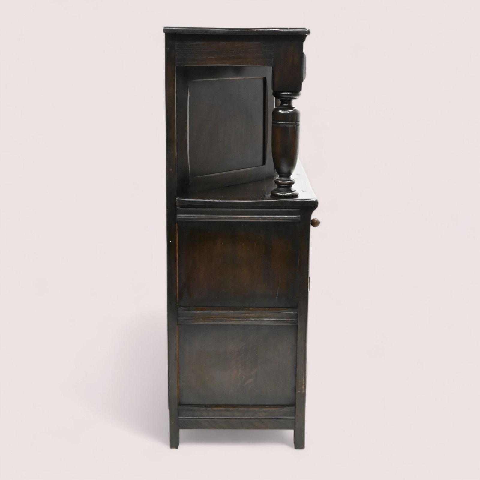 Furniture Oak Court Buffett Sideboard 1920s By Skull (Ercol) Free Uk Delivery. photo