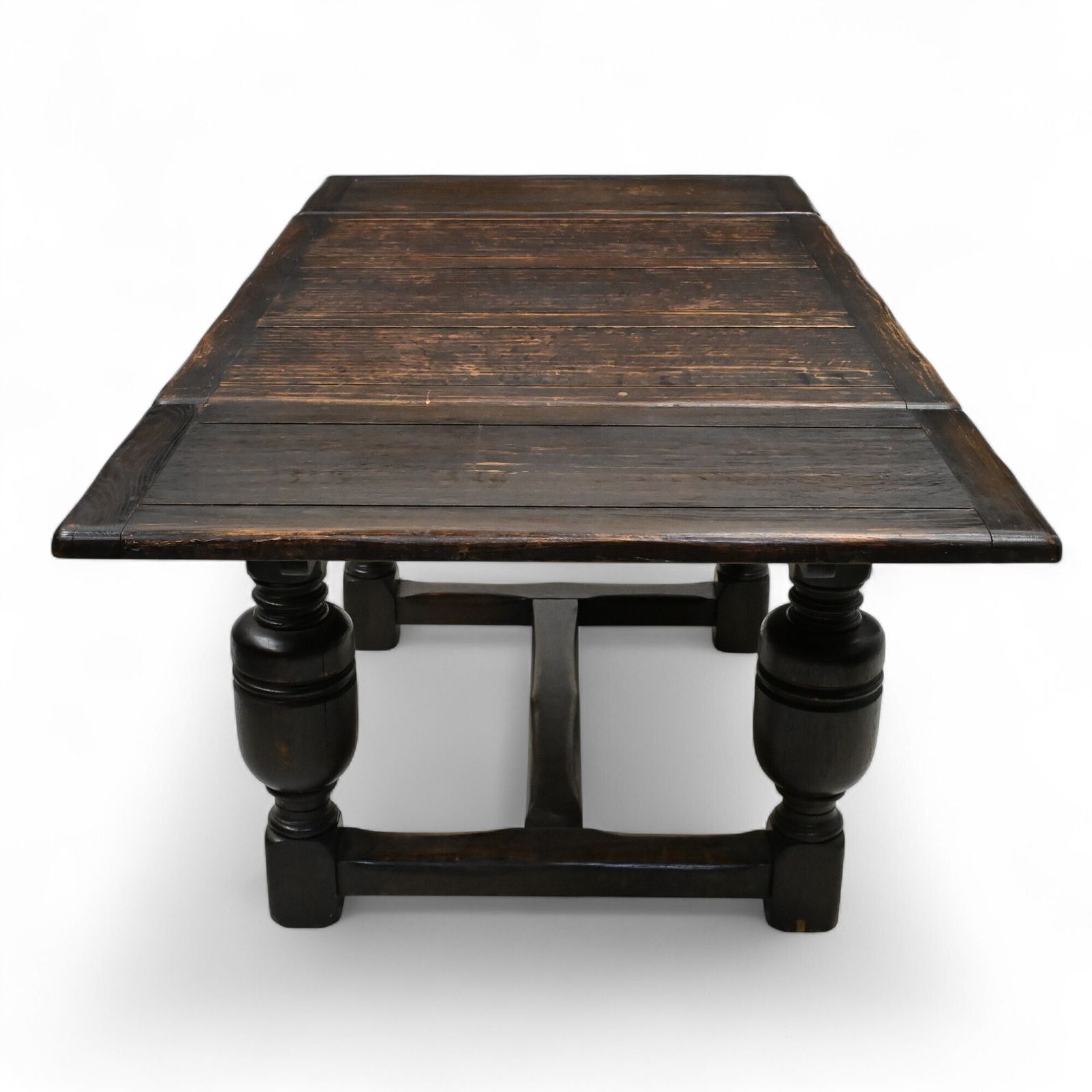 photo vintage Rare Walter Skull & Son Refectory Dining Table Seats 6 To 8 Free Uk Delivery