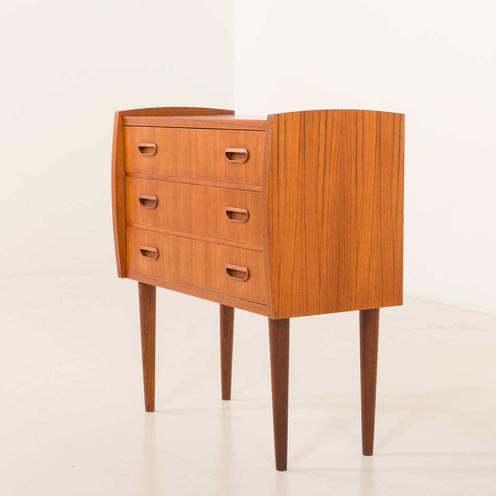 Small Danish Teak Chest Of Drawers, 1960s