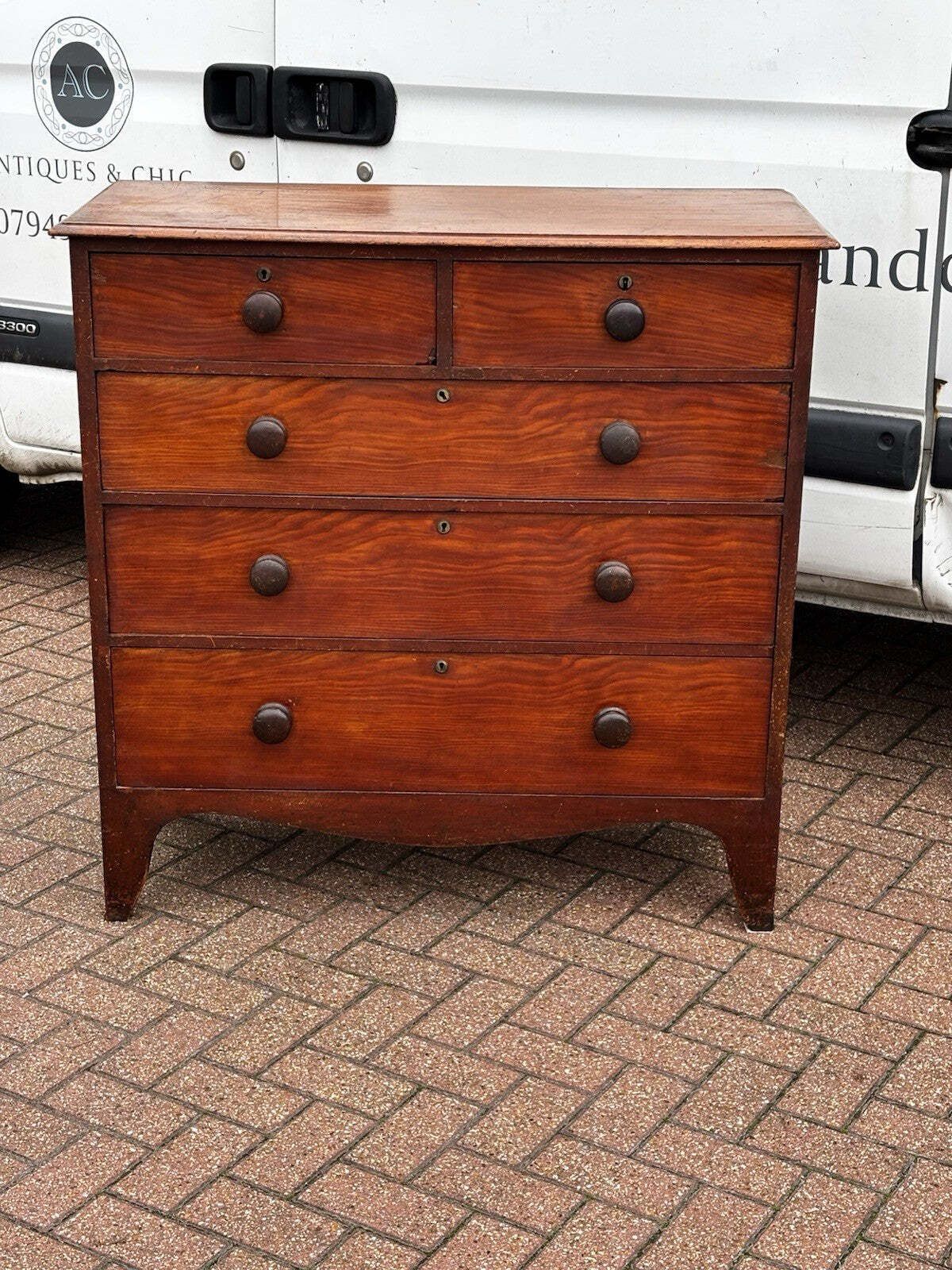 Victorian Chest Of Drawers, Superb Patina, Fine Proportions. photo vinterior