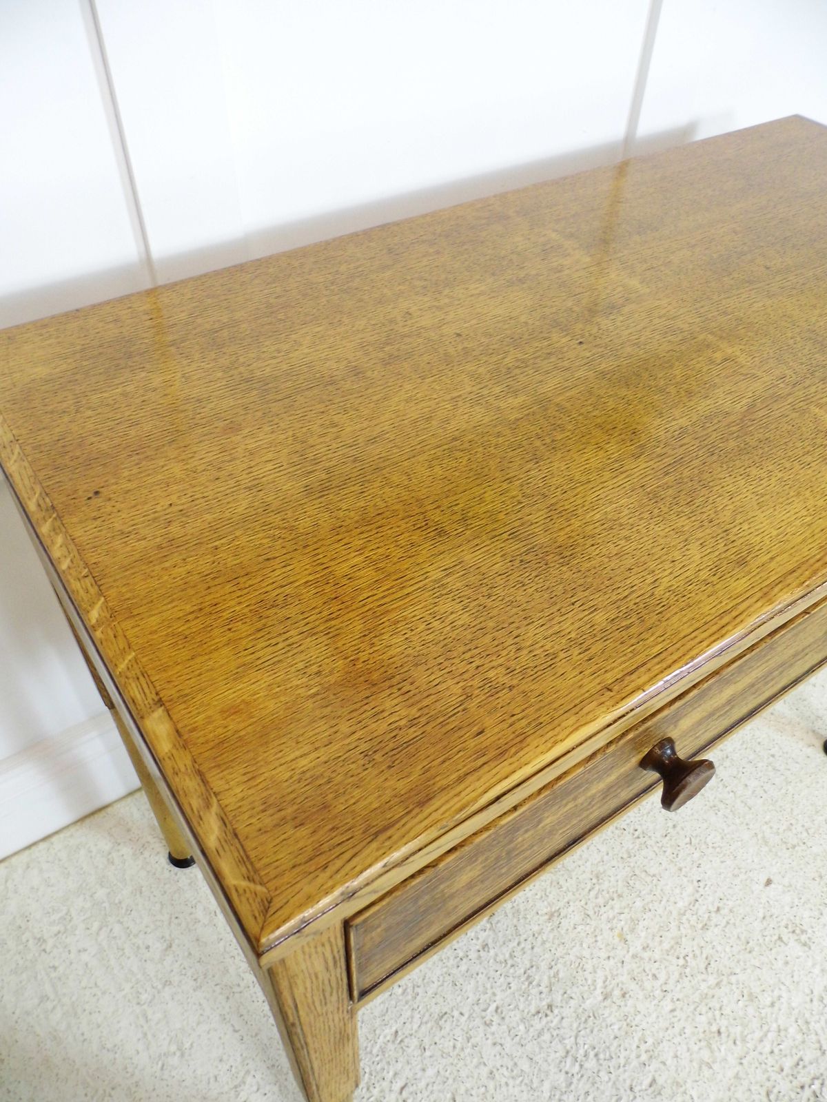 Rare Gordon Russell Oak Desk Table Royal Marlborough House Air Ministry 1950s photo buy