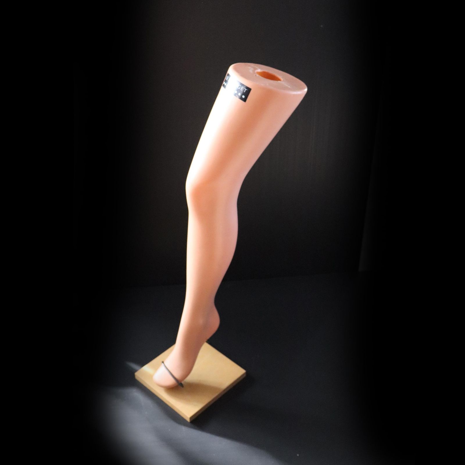 1970s French Plastic Women's Mannequin Leg For Display By Le Bourget Paris photo furniture