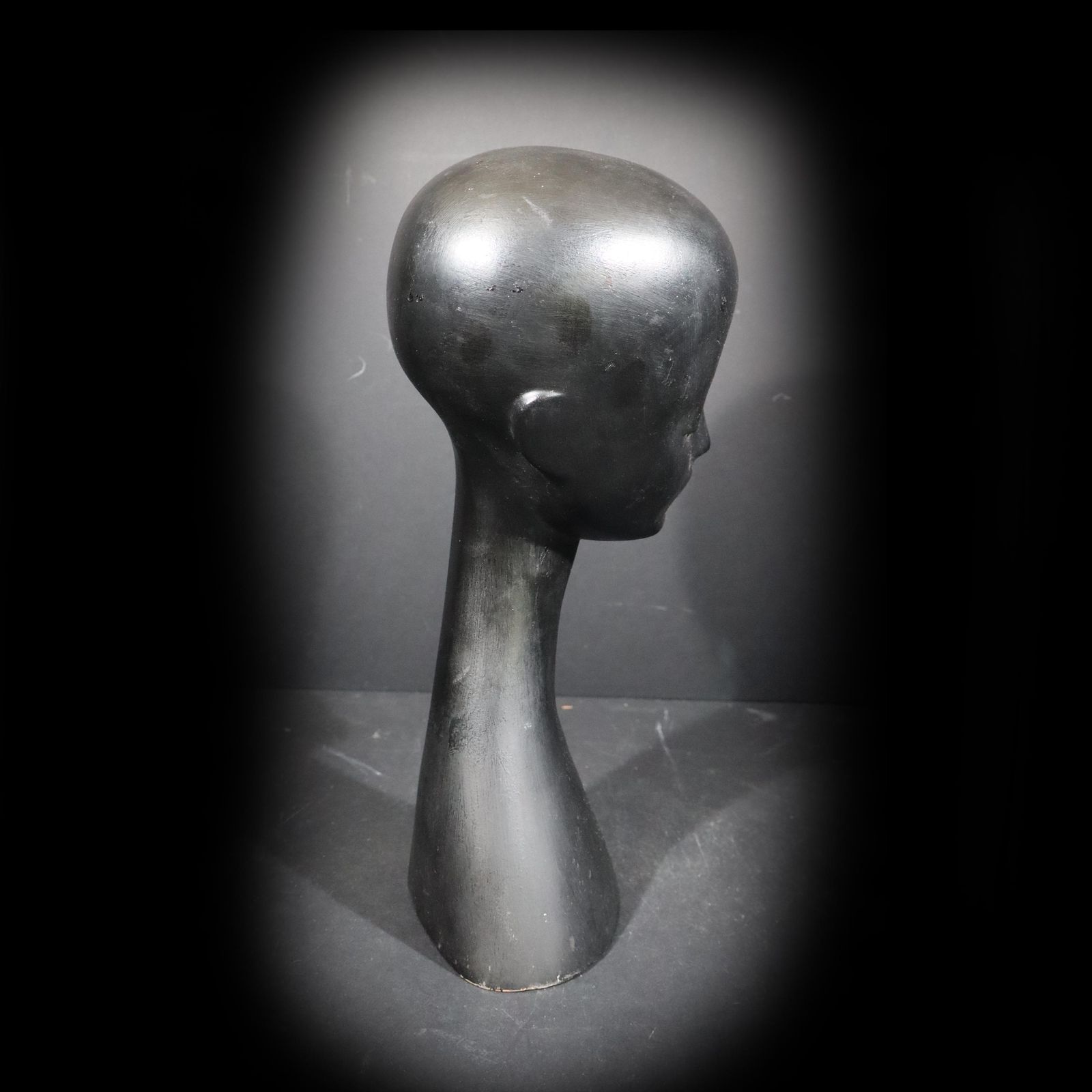 1950s French Mannequin Head Modern Resin Woman Bust By Camaflex Paris photo Home Decor
