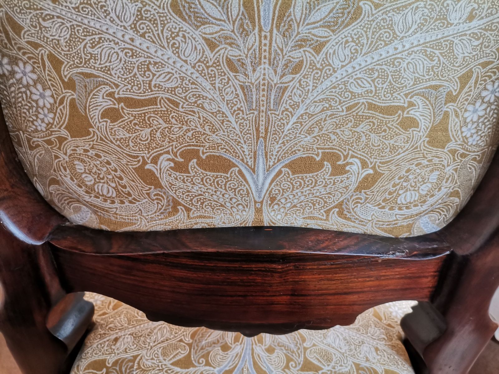 photo buy Victorian Carved Rosewood Ladies Chair / Nursing Chair