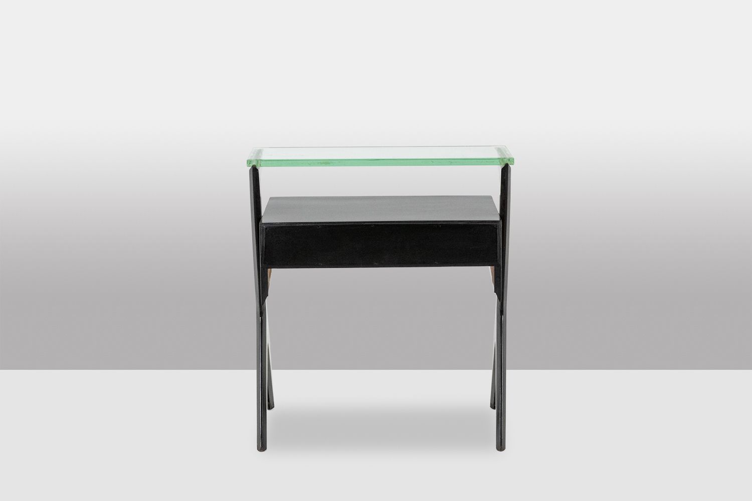 Furniture Ico Parisi.  Pair Of Bedside Tables Or End Tables. 1950s 60s. photo